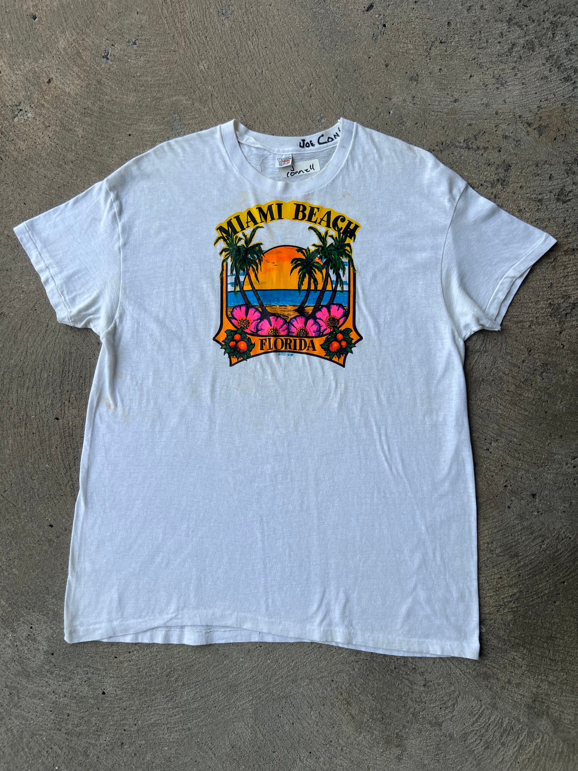 1970s Miami Beach Shirt XL