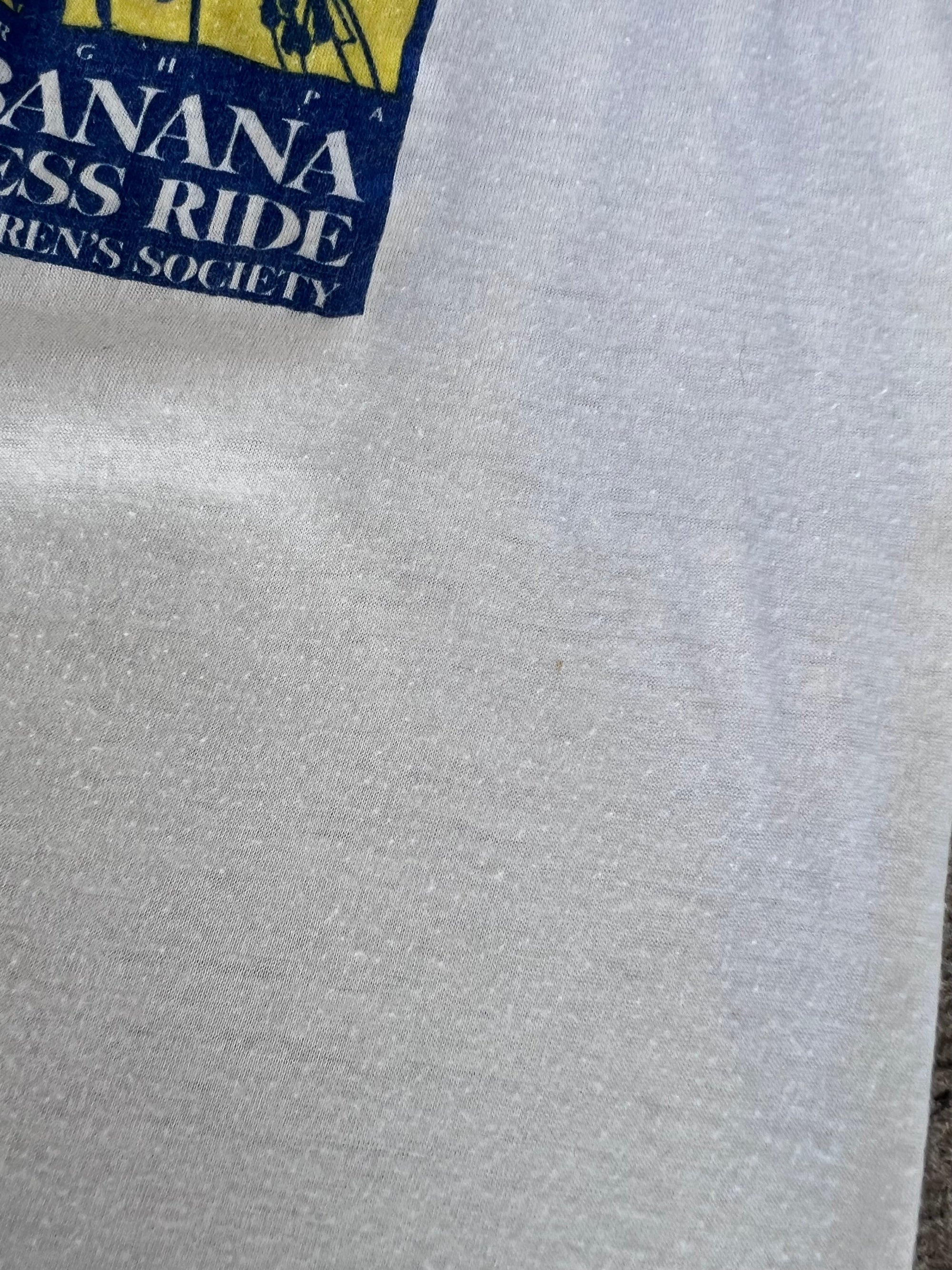 1980s Chiquita Banana Bike Ride for Autism Shirt Small