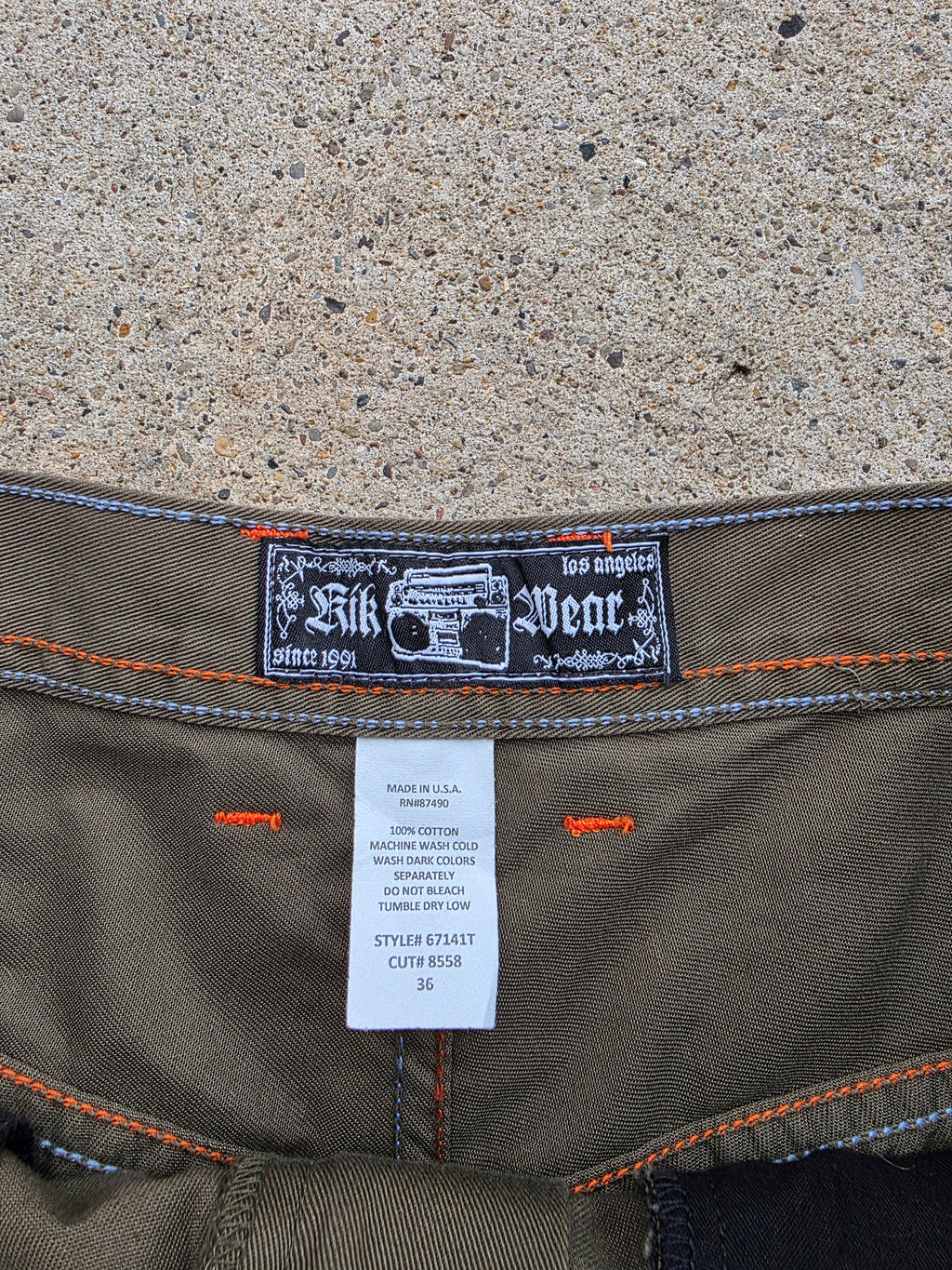 1990s Kikwear Jeans 36 Super Baggy
