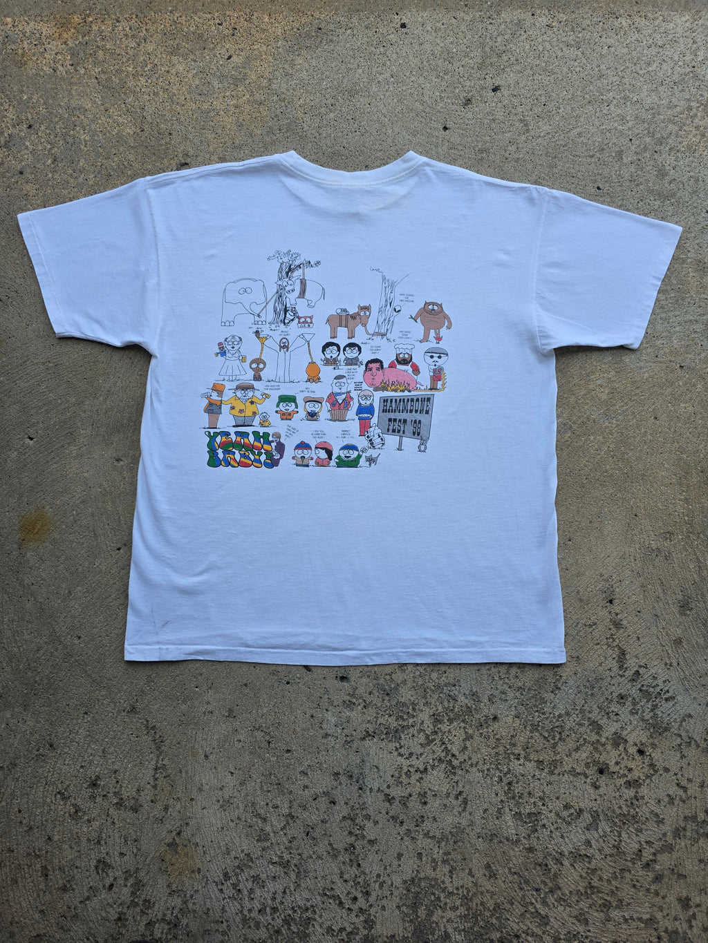 1998 South Park Bootleg Shirt XXL