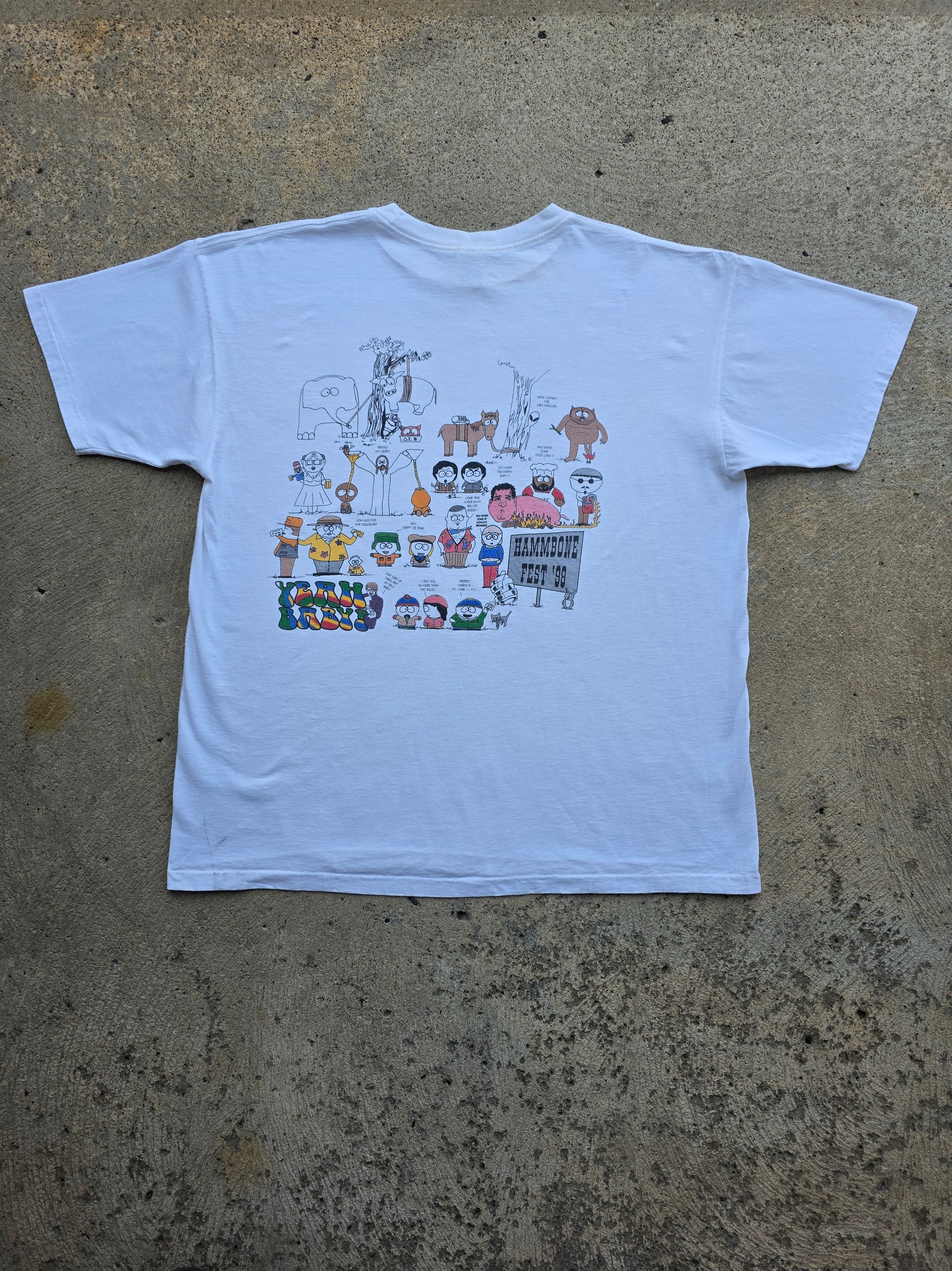 1998 South Park Bootleg Shirt XXL