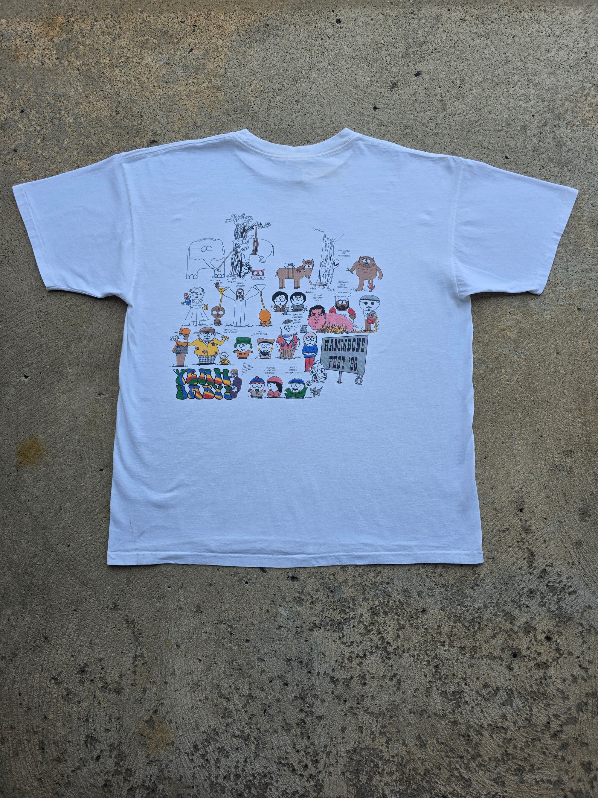 1998 South Park Bootleg Shirt XXL