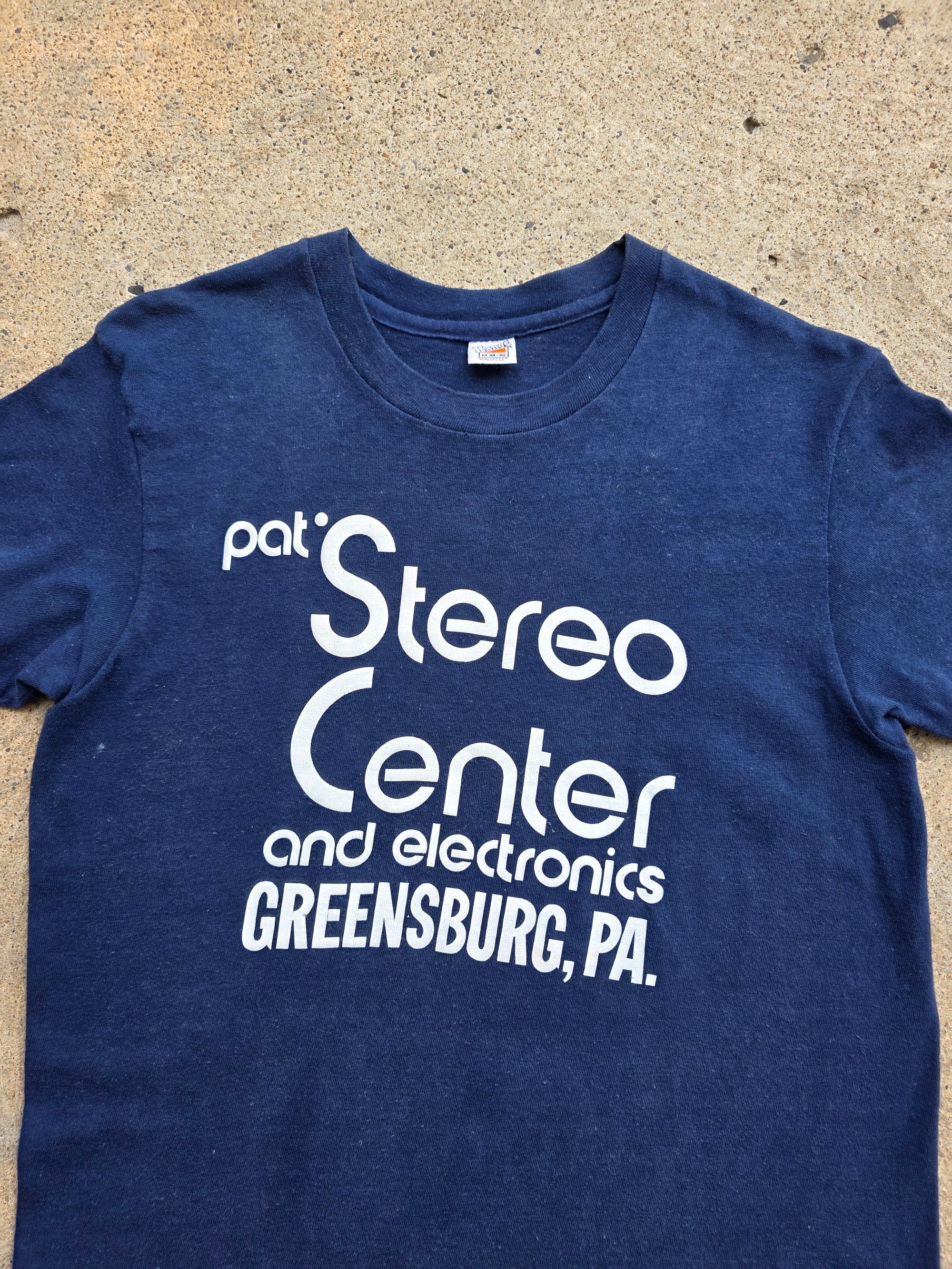 1970s Pats Stereo Center Car Stereo Pioneer Shirt Medium