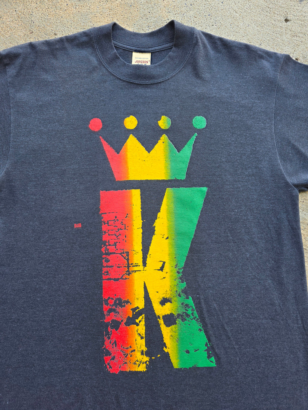 1990s King Tubby Dub Music Shirt Large