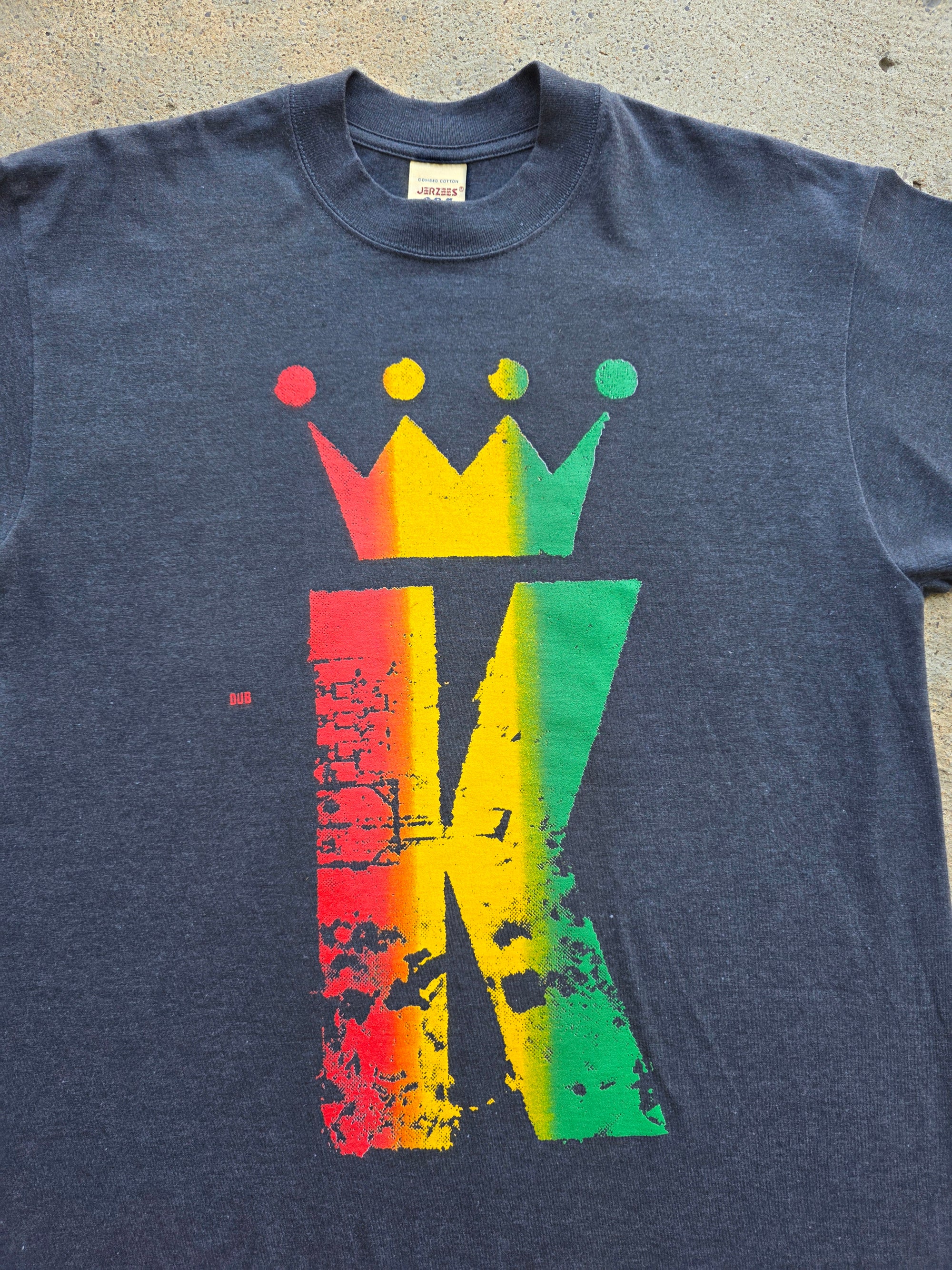 1990s King Tubby Dub Music Shirt Large