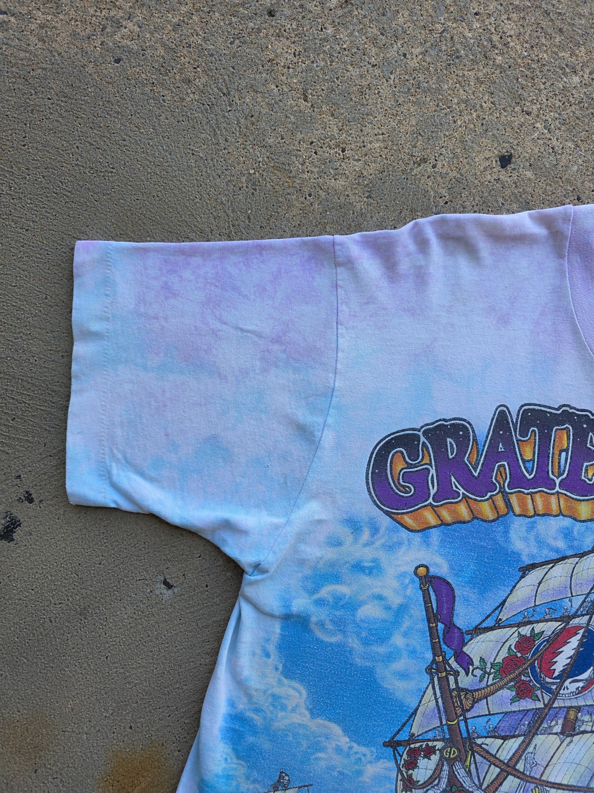 1990s Grateful Dead Ship Of Fools Shirt Large