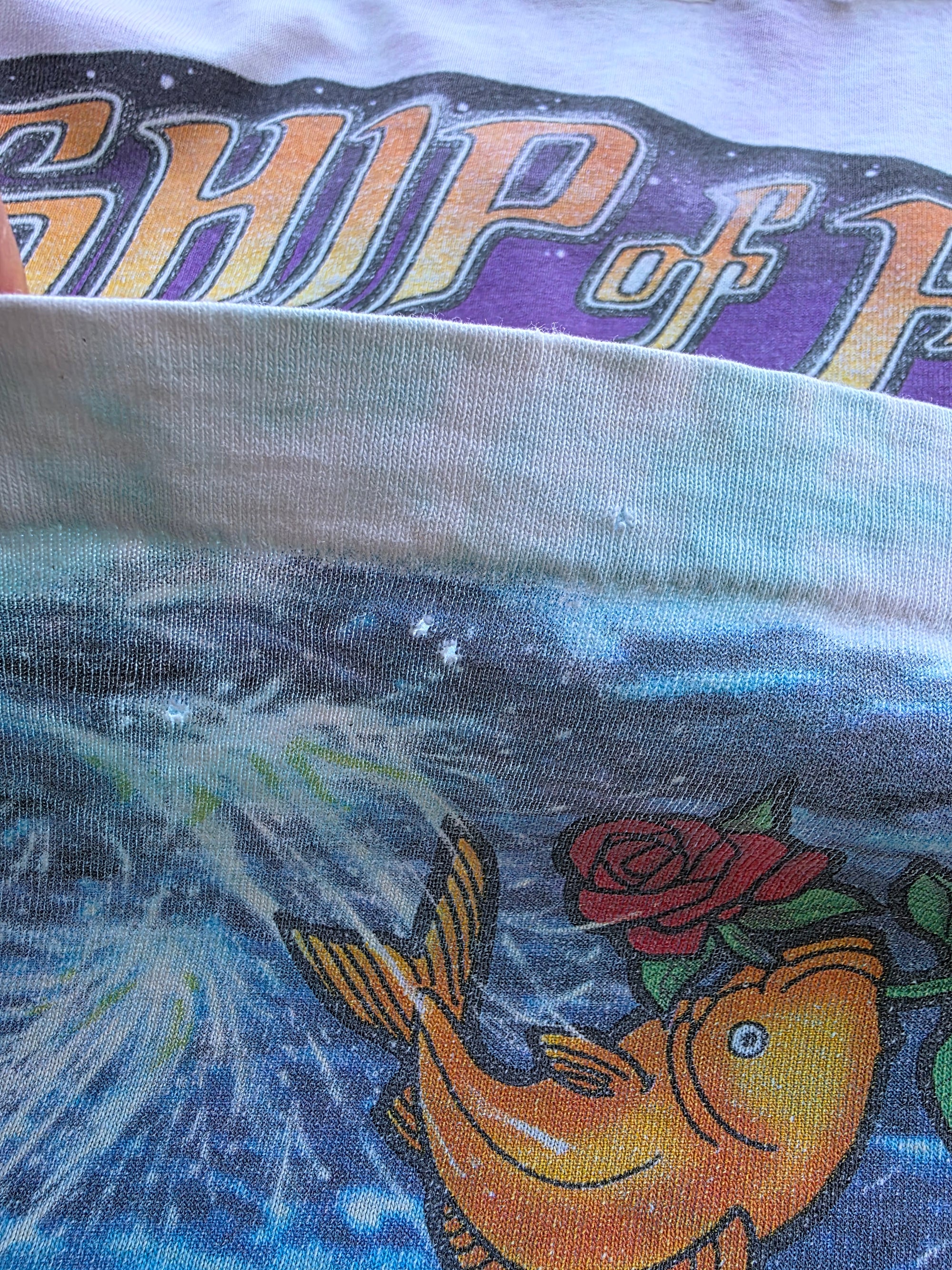 1990s Grateful Dead Ship Of Fools Shirt Large
