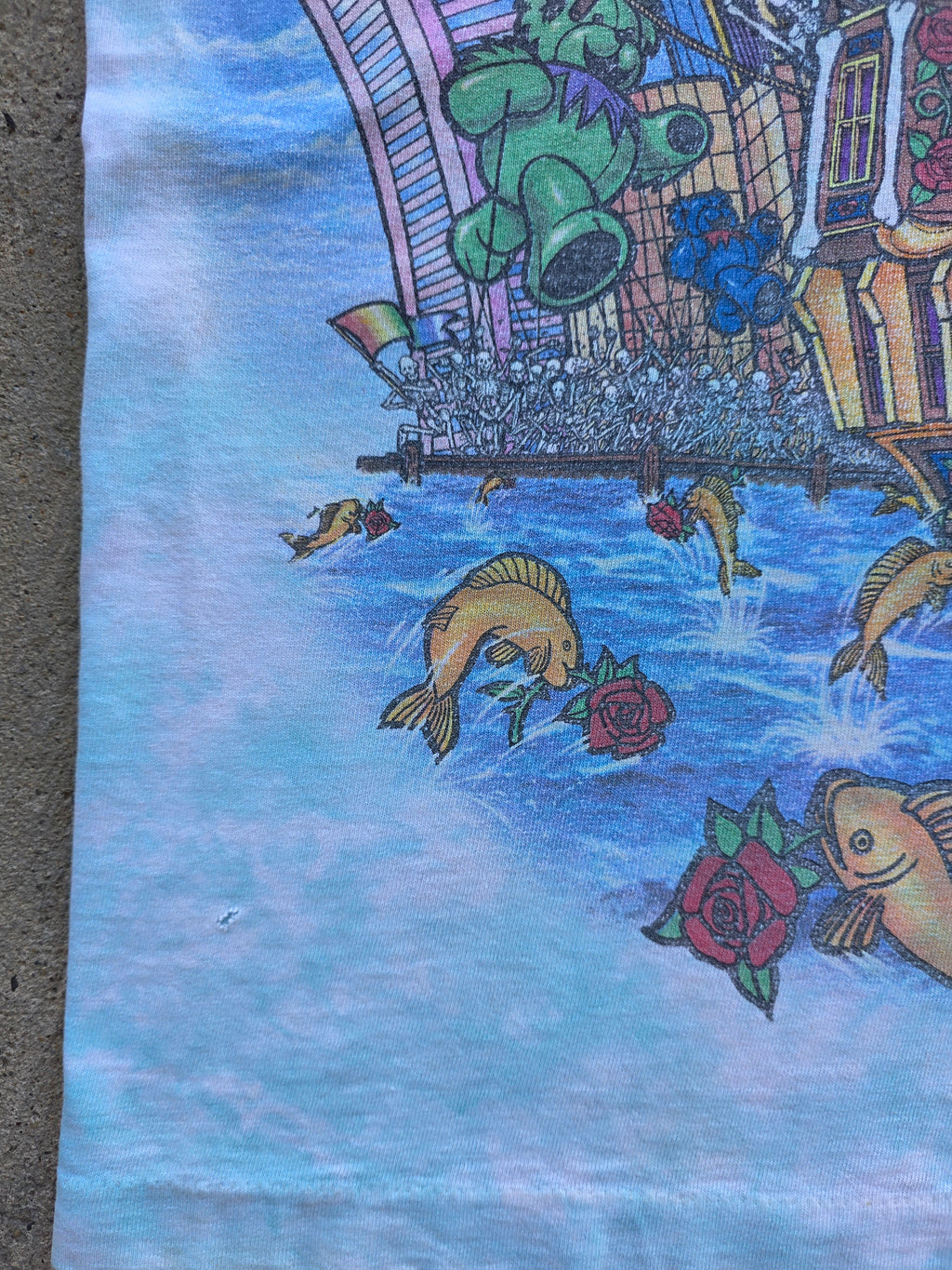 1990s Grateful Dead Ship Of Fools Shirt Large