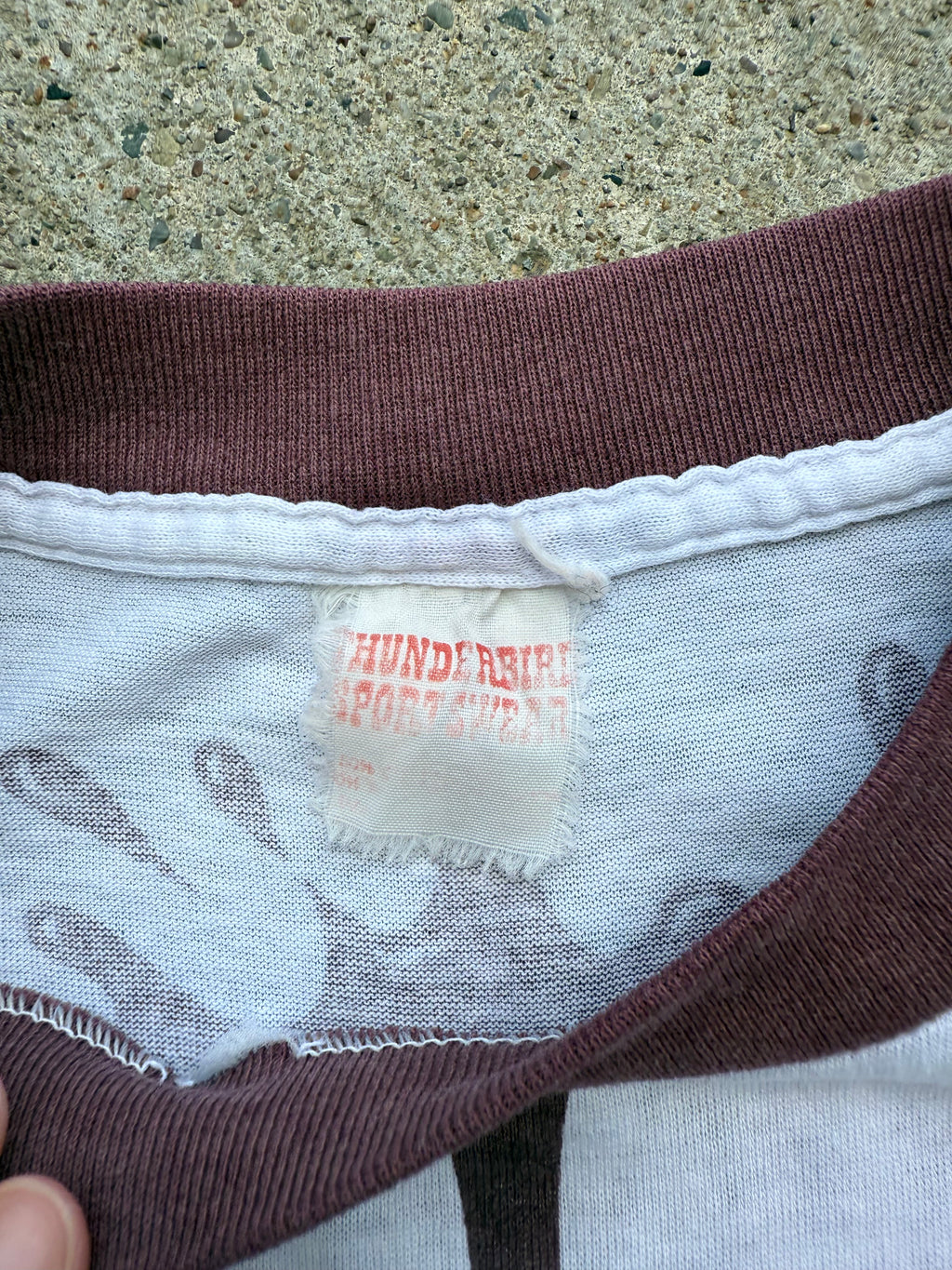 1980s Hershey’s Syrup Ringer Shirt Medium