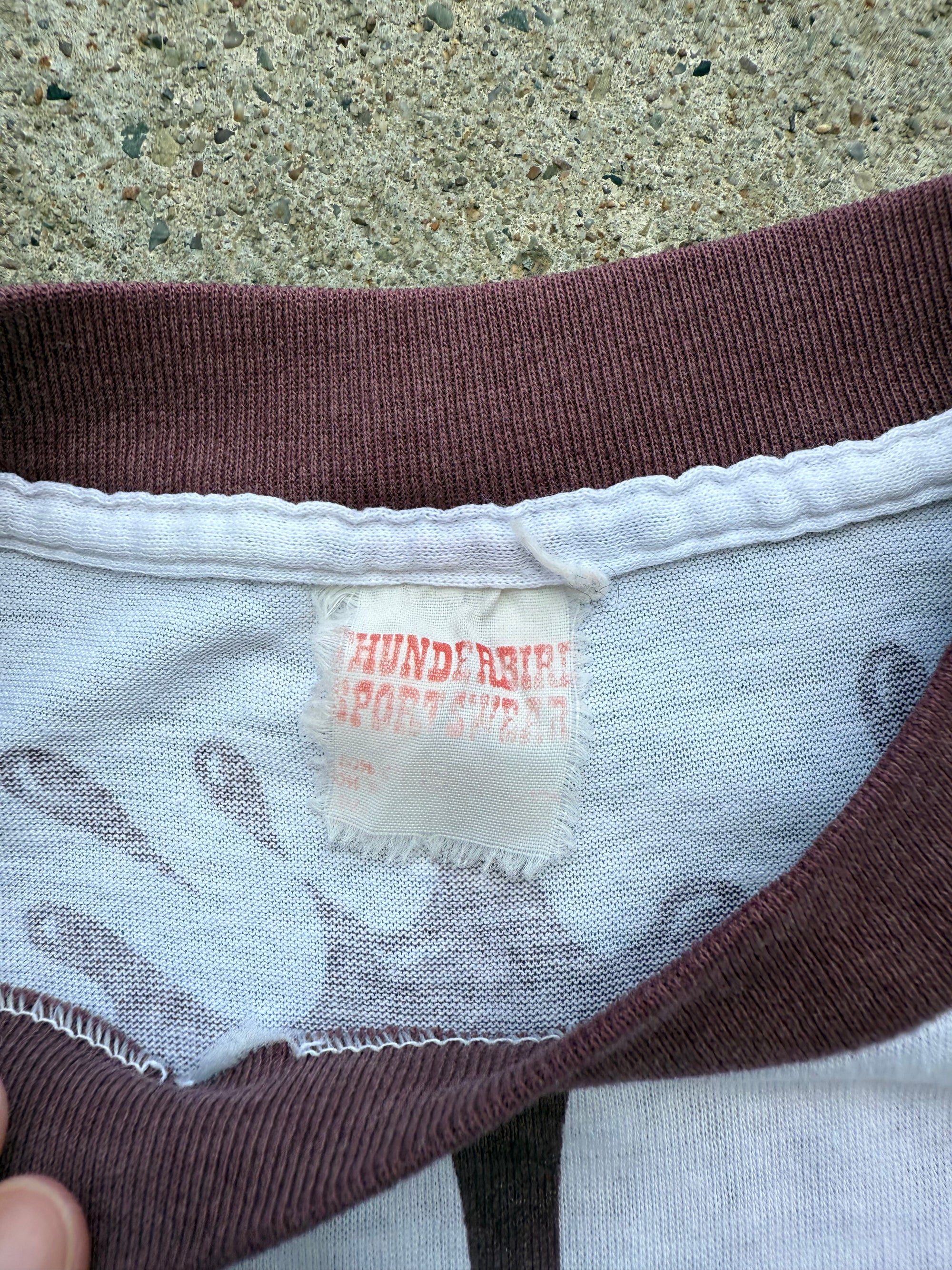 1980s Hershey’s Syrup Ringer Shirt Medium