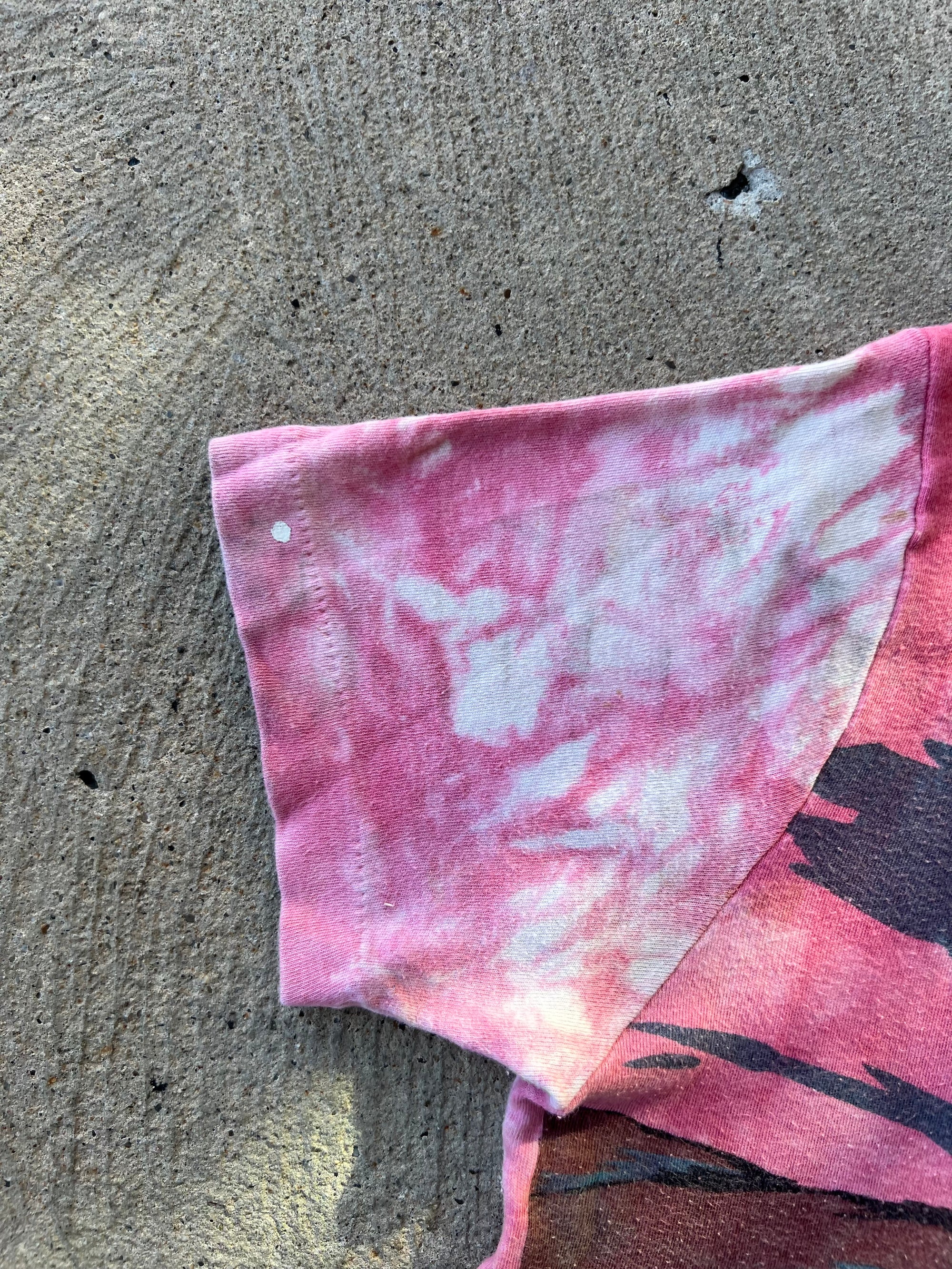 1950s Water Print Rowing Sea Shirt Small