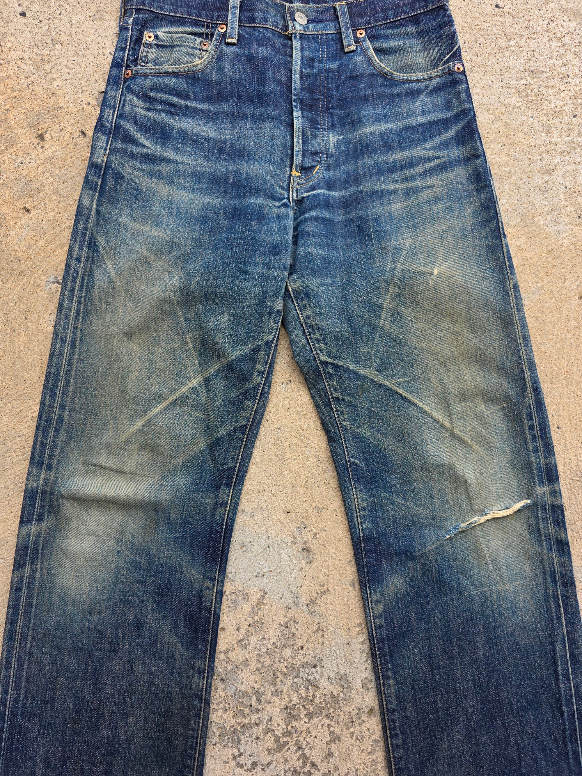 1990s Levis LVC 503B Redline Selvedge Jeans 30