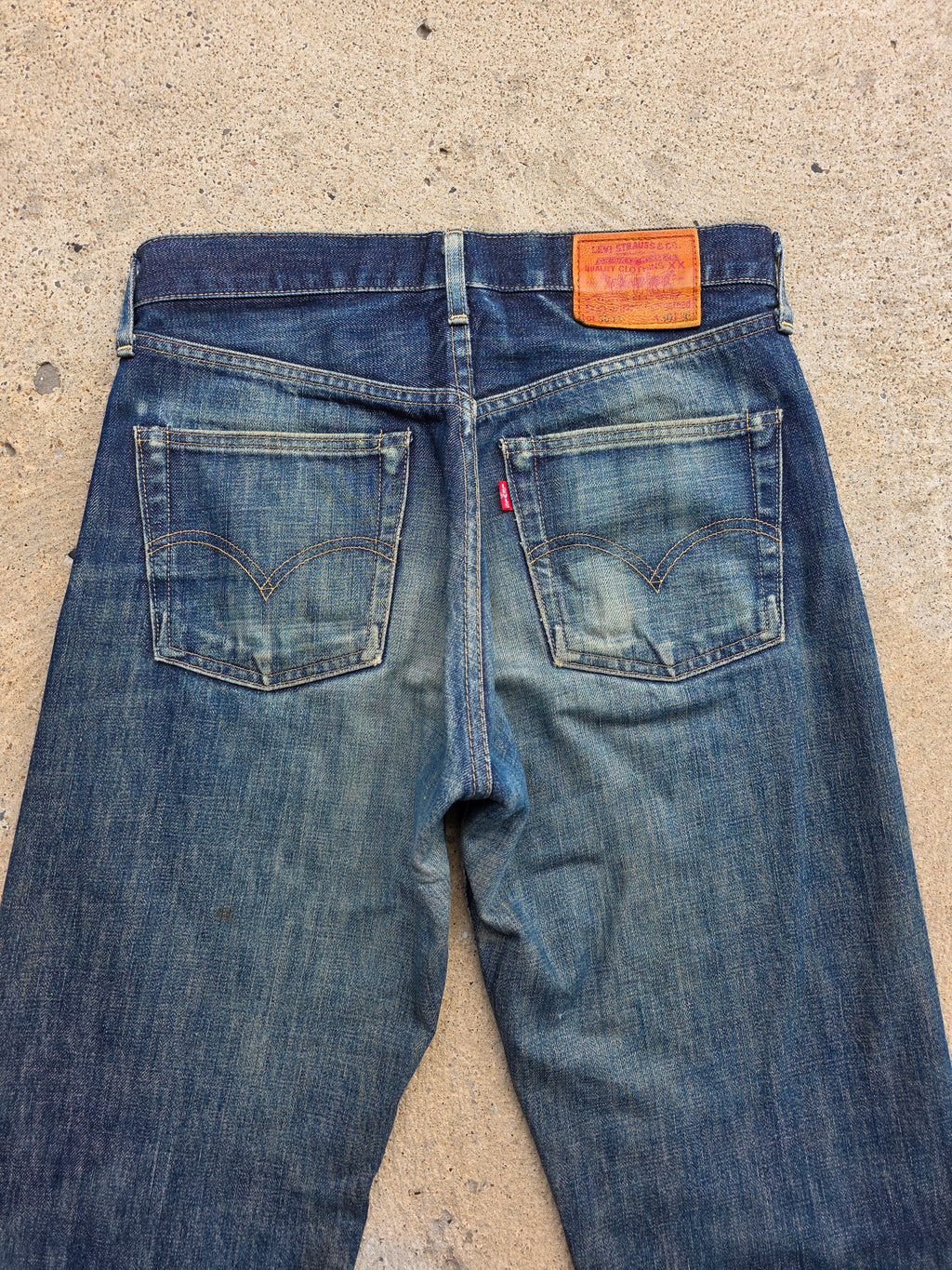1990s Levis LVC 503B Redline Selvedge Jeans 30
