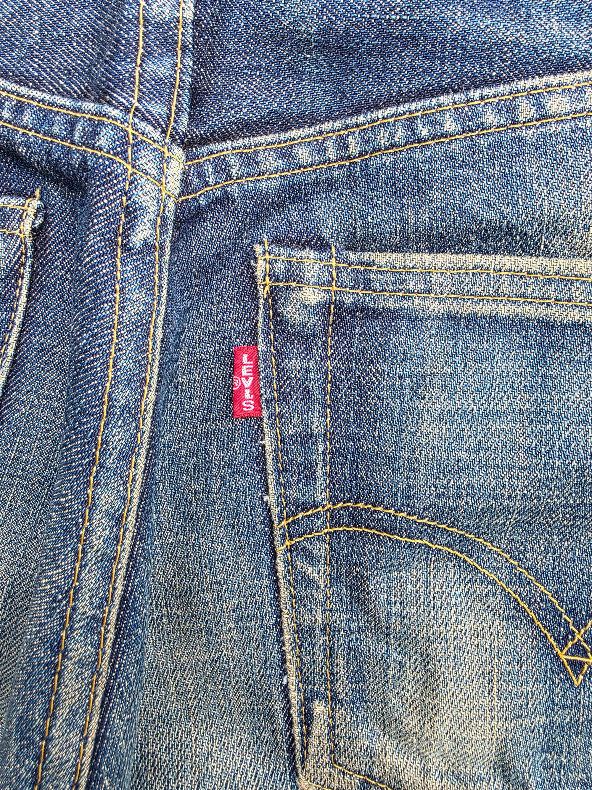 1990s Levis LVC 503B Redline Selvedge Jeans 30