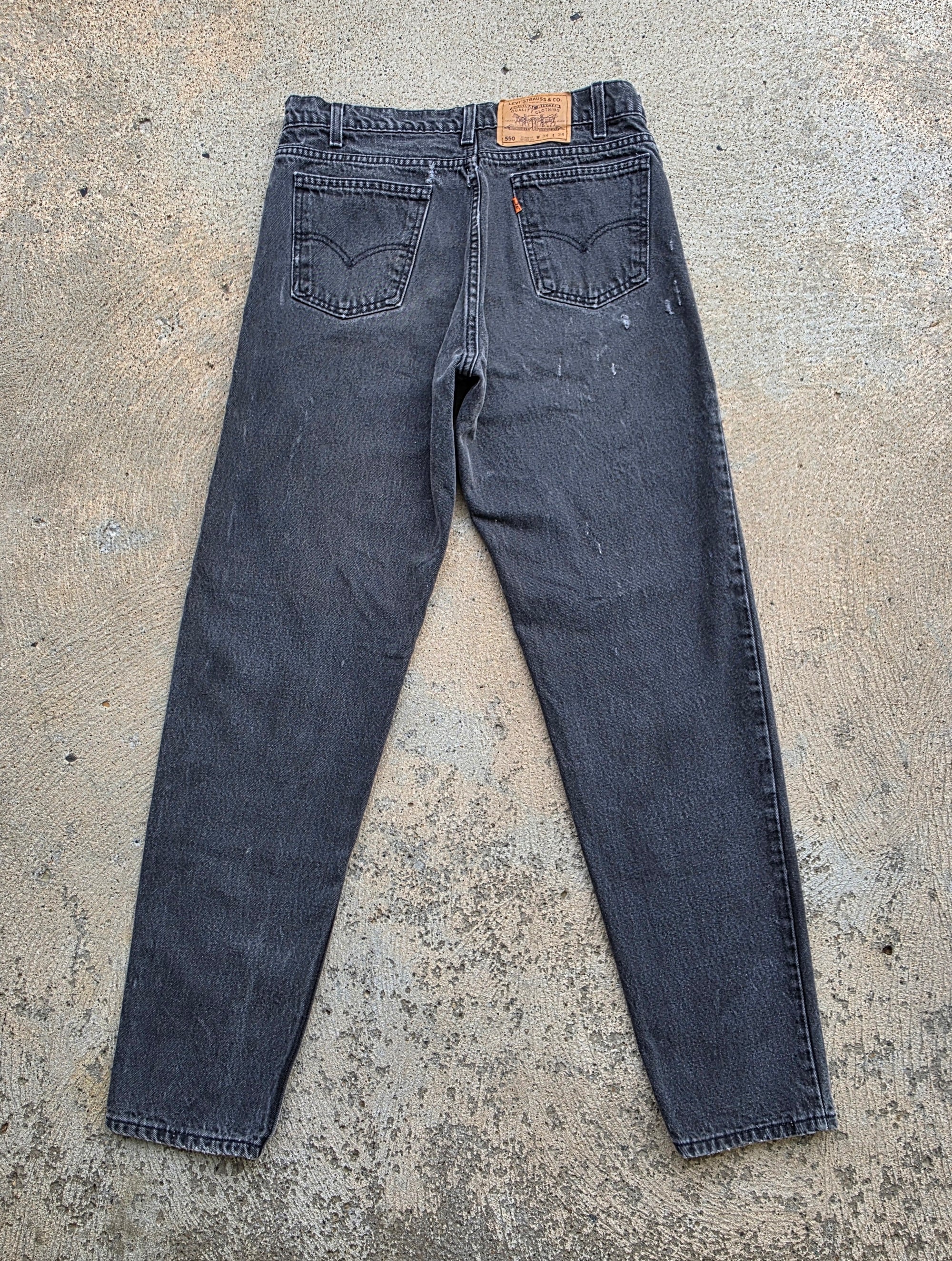 1990s Levis 550 Relaxed Fit Tapered Leg 34x34