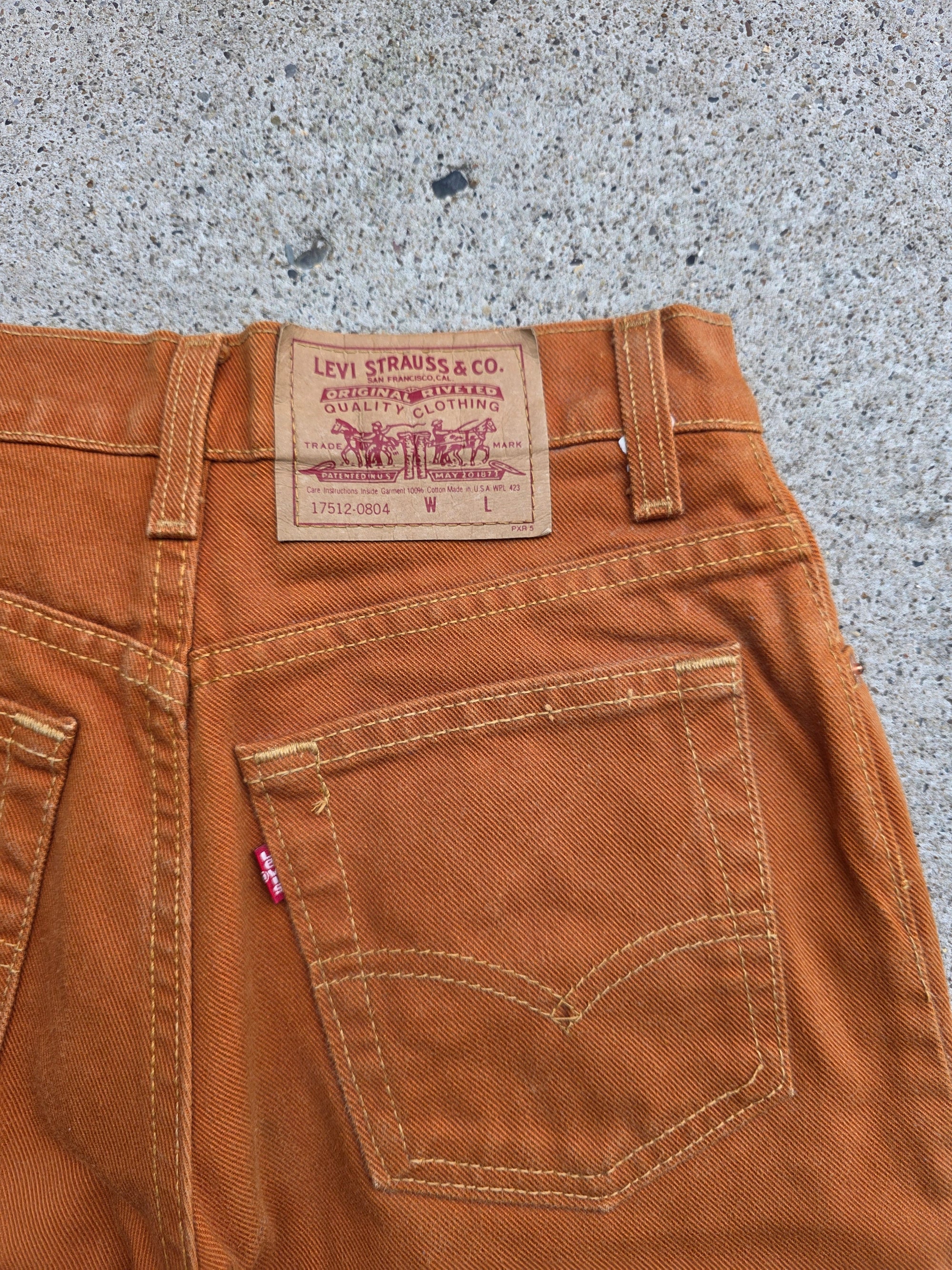 1990s Levis 17512-0804 Size 7