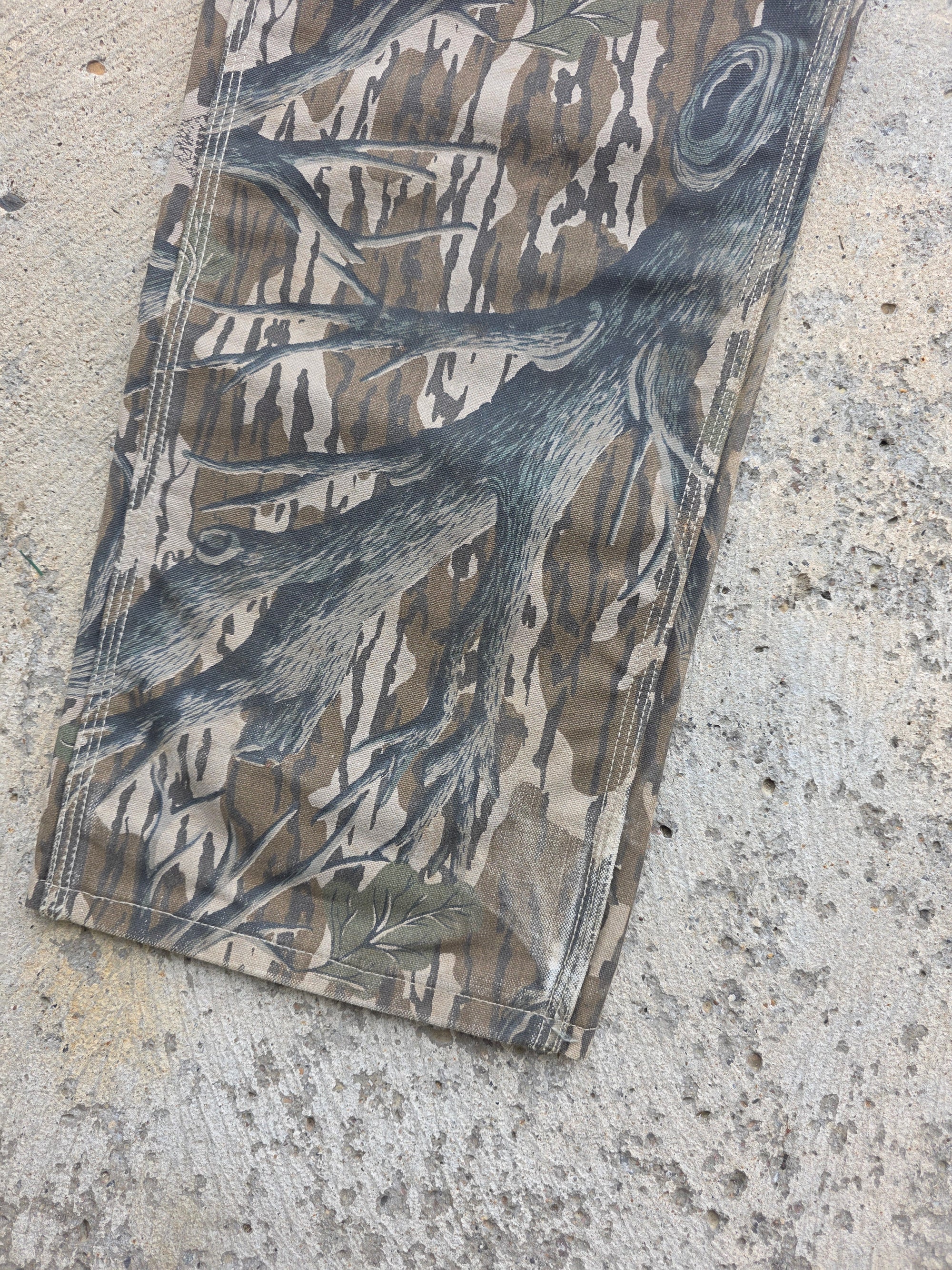 1980s Carhartt Mossy Oak Camo Pants 32x30