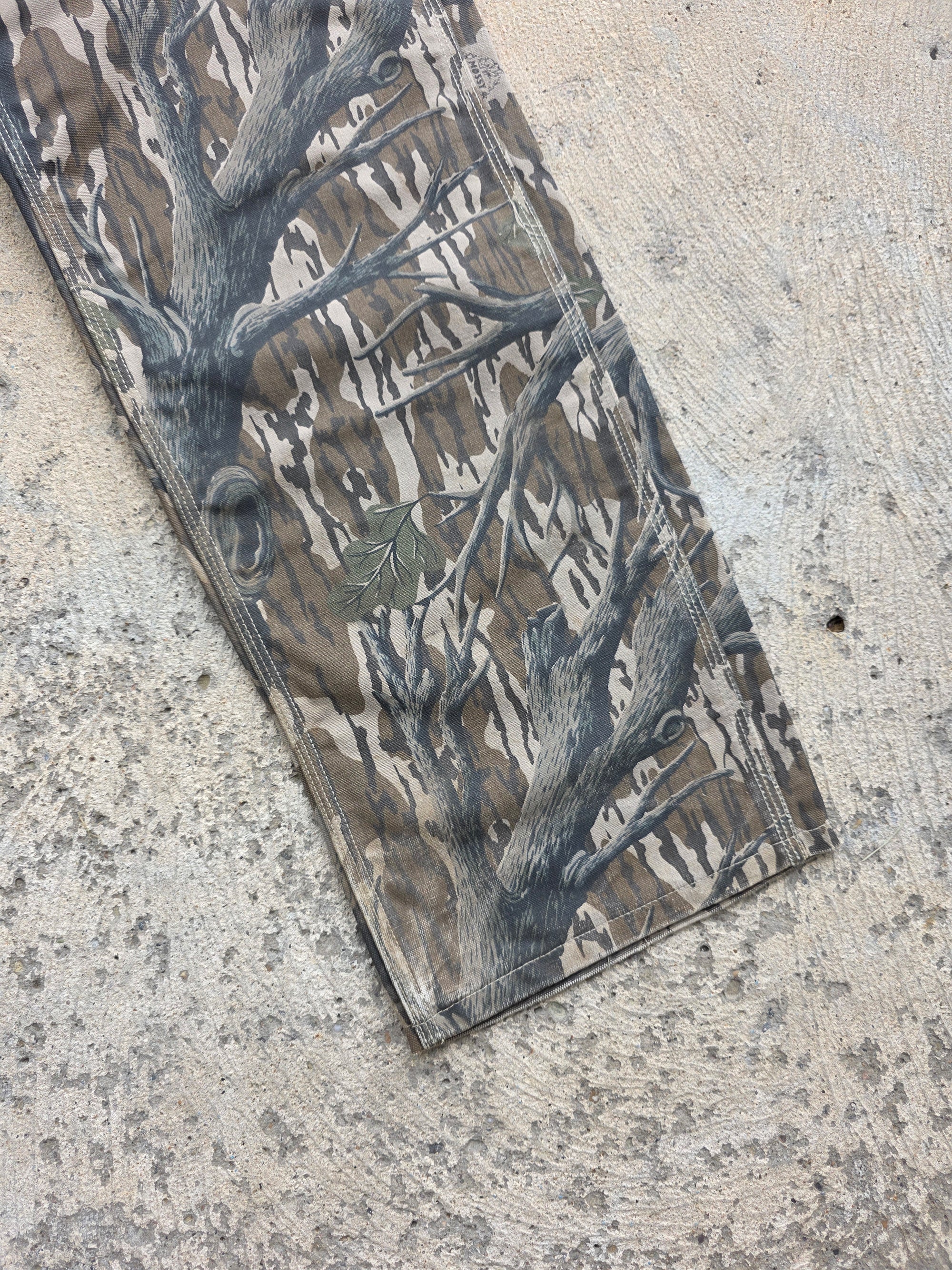 1980s Carhartt Mossy Oak Camo Pants 32x30
