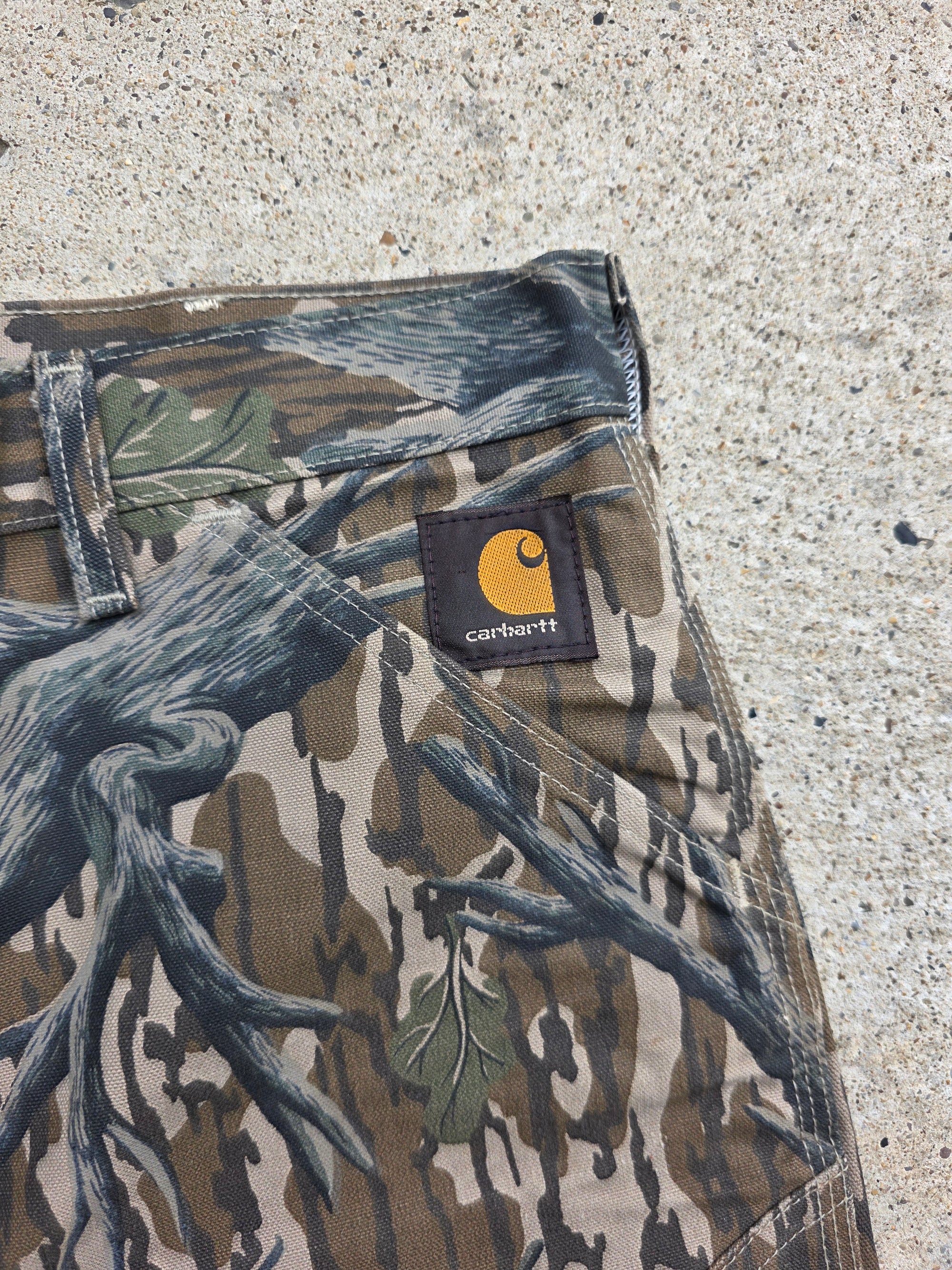 1980s Carhartt Mossy Oak Camo Pants 32x30