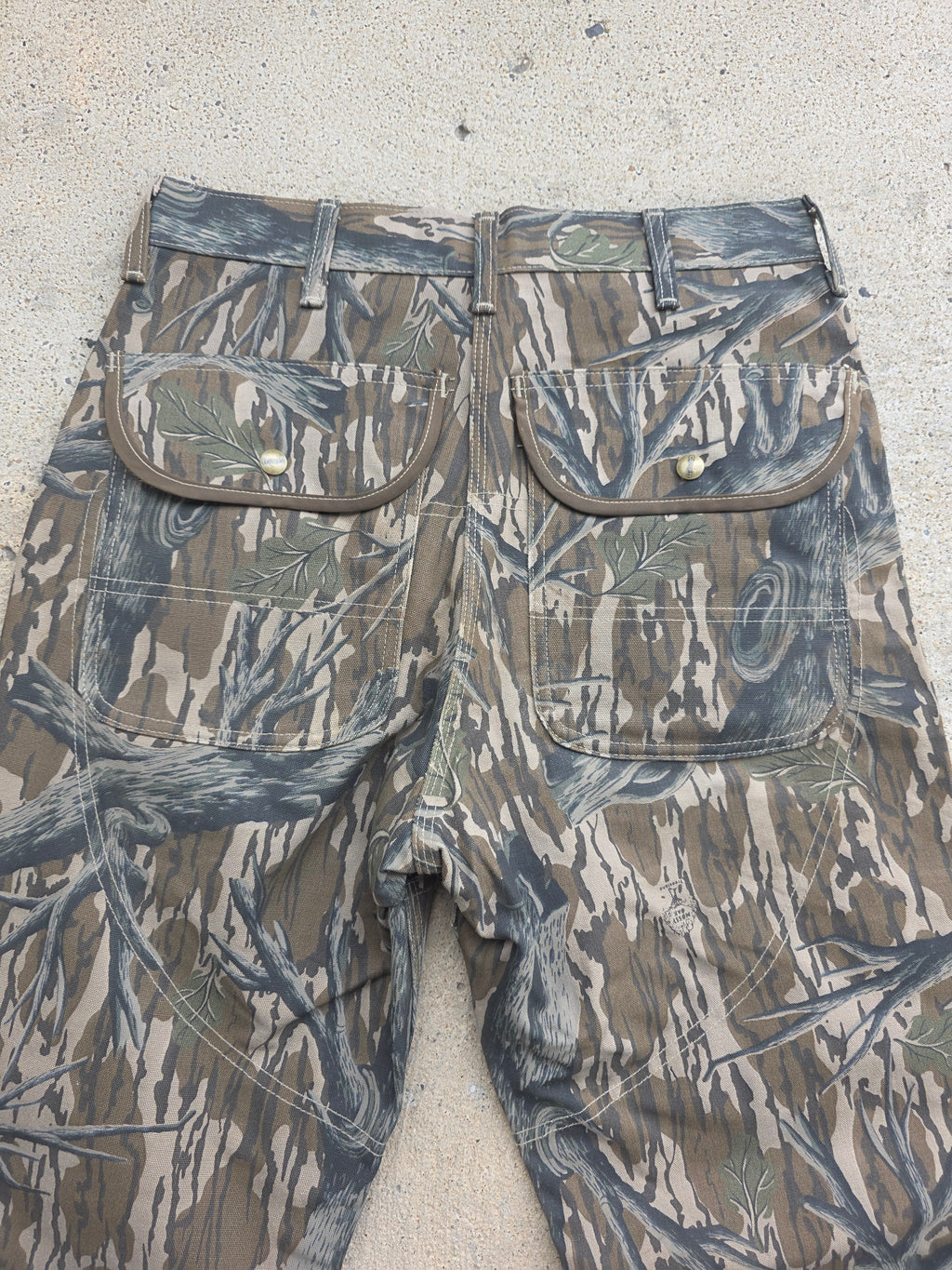 1980s Carhartt Mossy Oak Camo Pants 32x30
