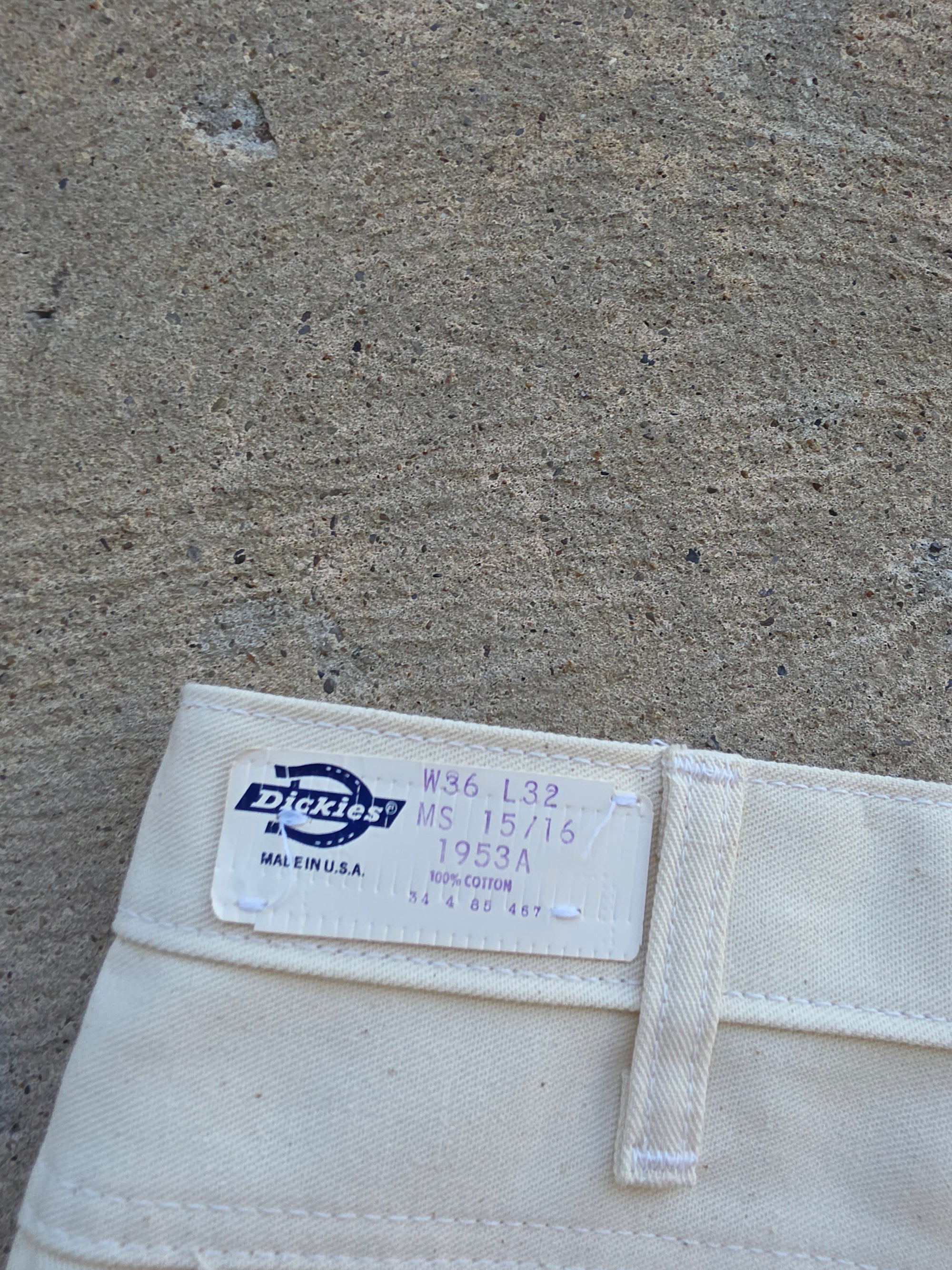 1970s Dickies Utility Jean Deadstock 36x32