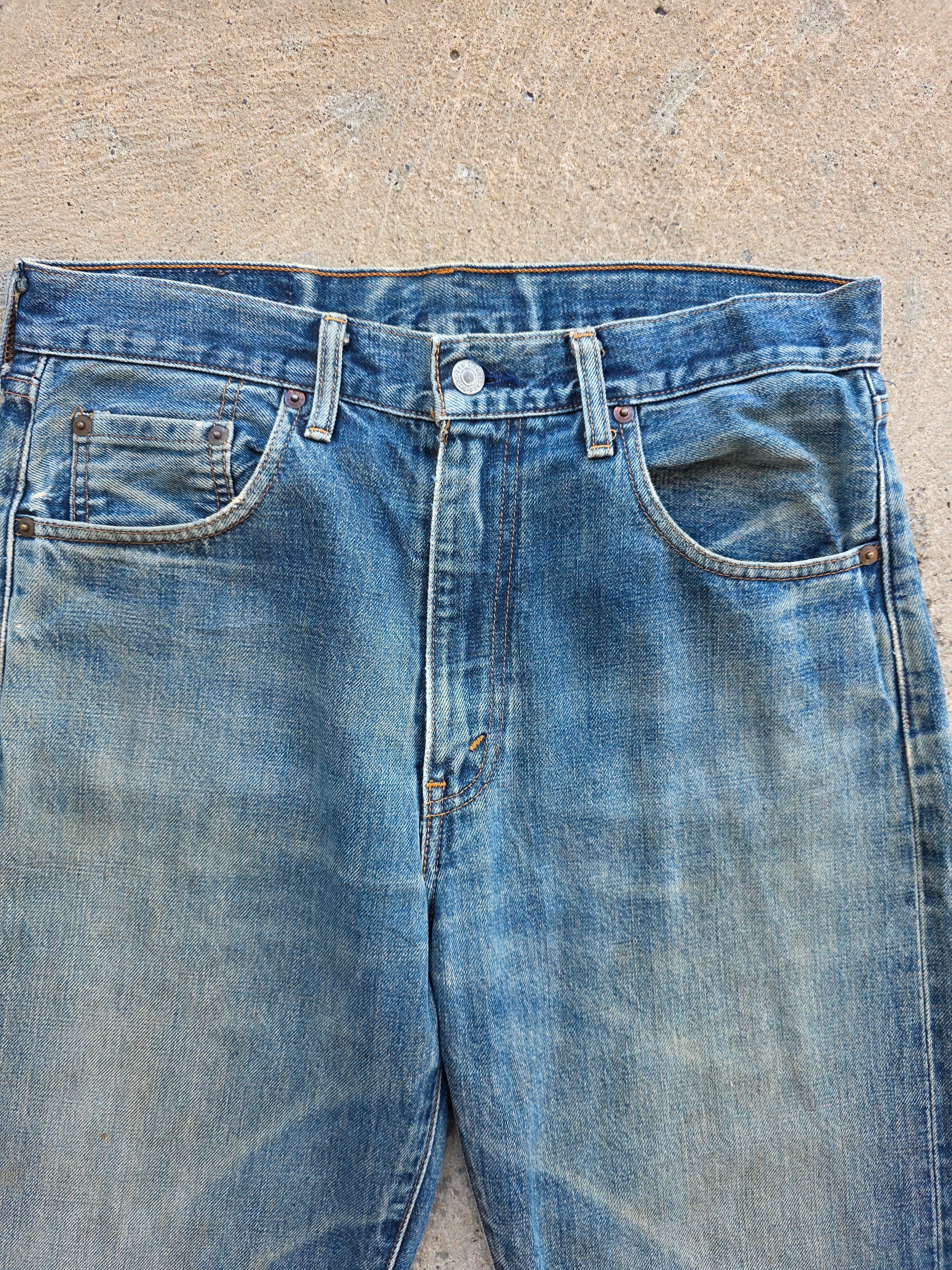 1990s Levis Selvedge Redline Lvc 502xx 33x34