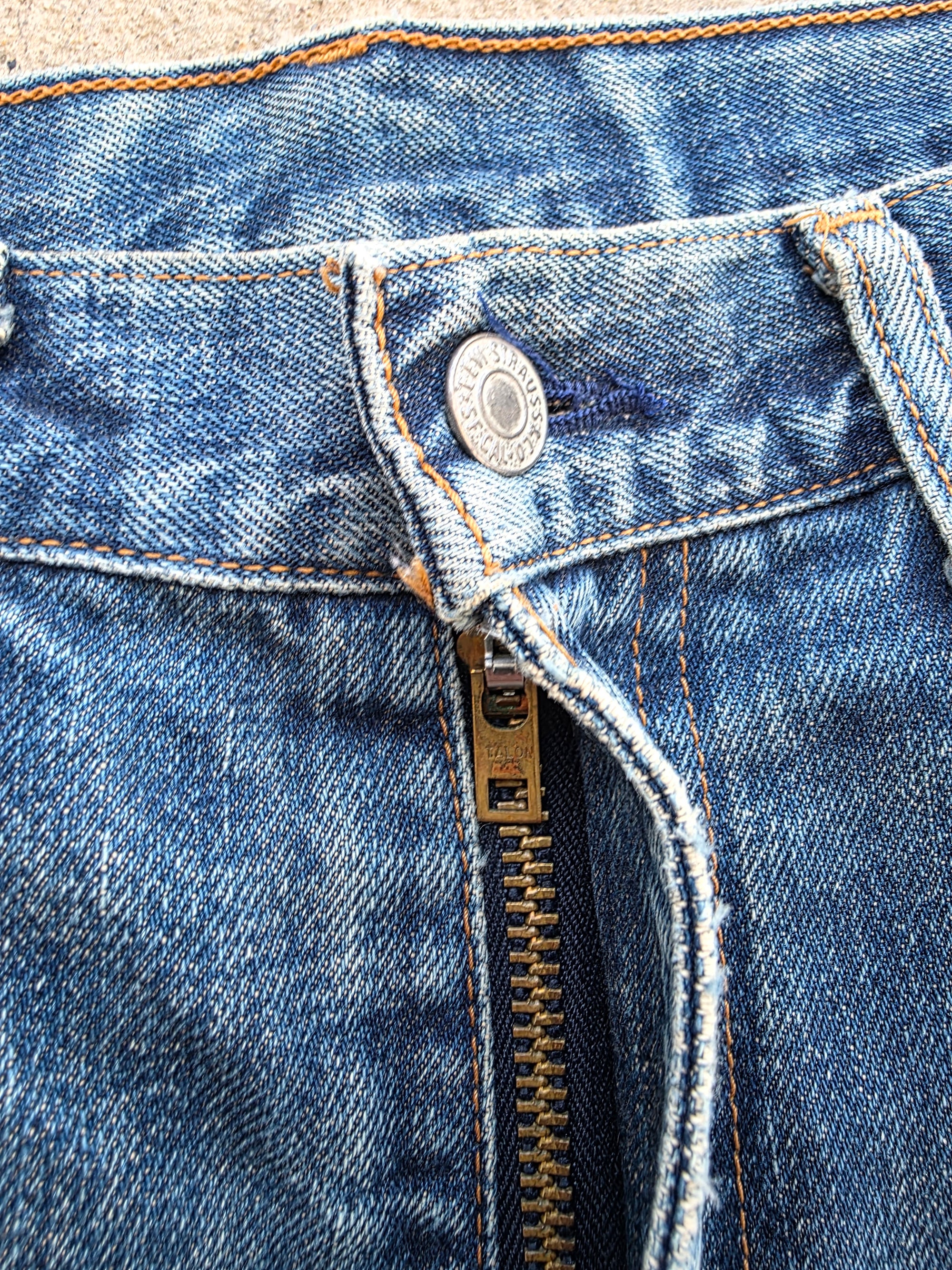 1990s Levis Selvedge Redline Lvc 502xx 33x34