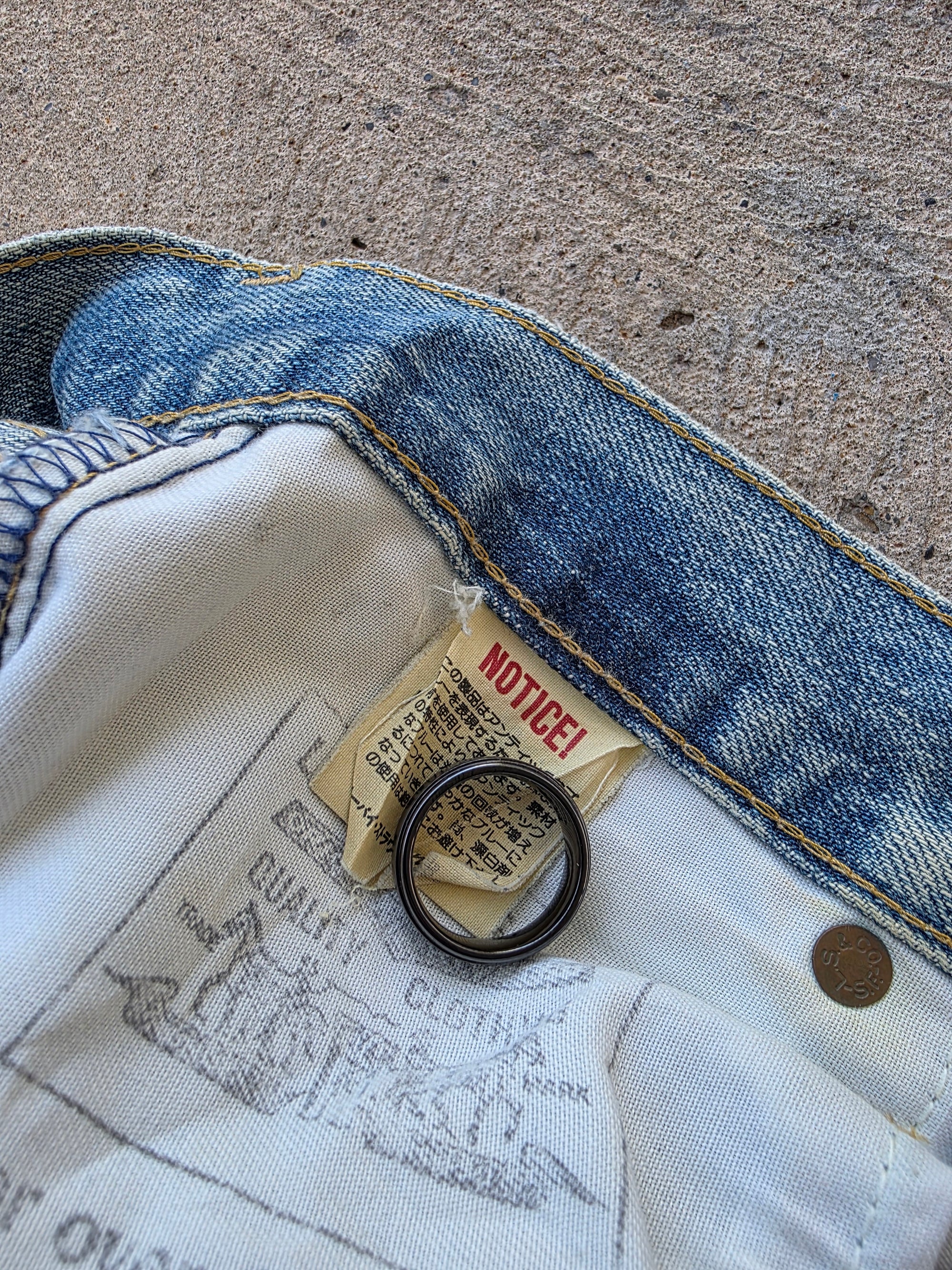 1990s Levis Lvc 701xx Redline Selvedge