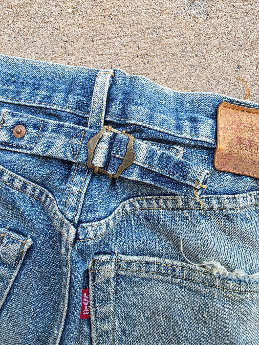 1990s Levis Lvc 701xx Redline Selvedge