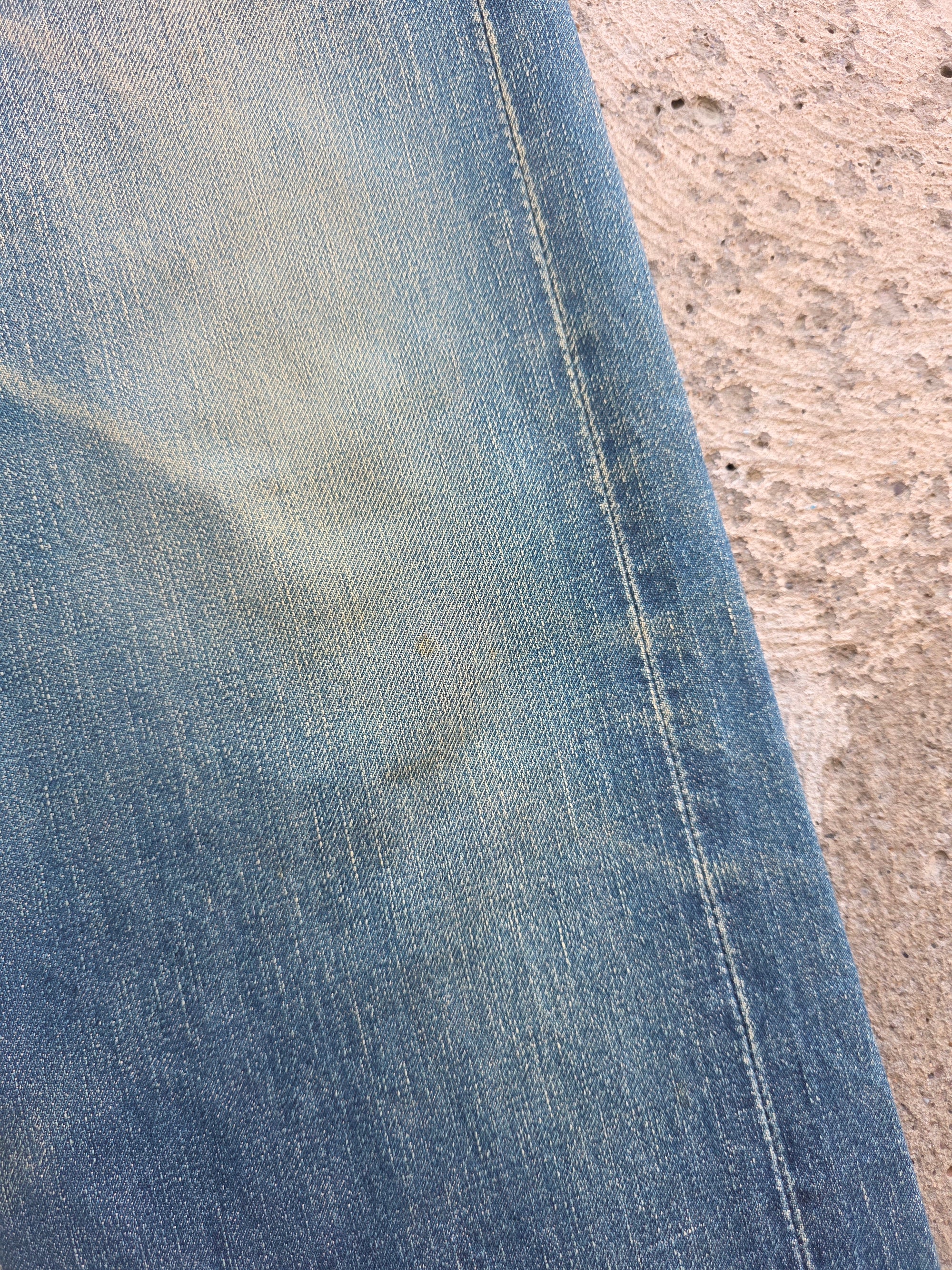 1990s Levis 502 32x34 Redline Selvedge