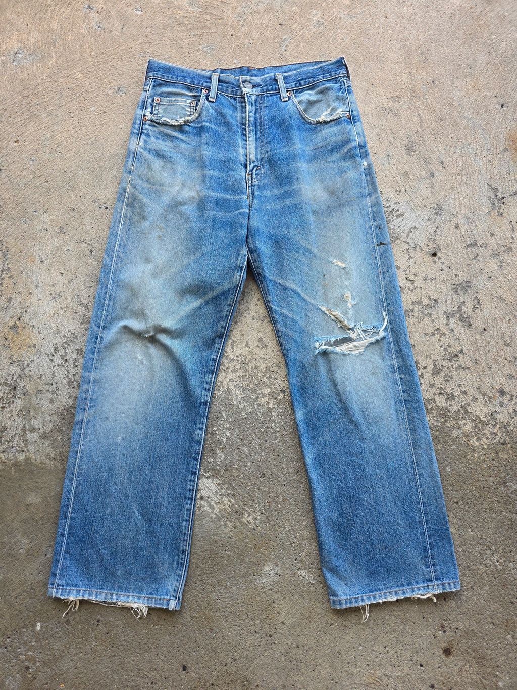1990s Levis Lvc 504z 31x34 Redline Selvedge