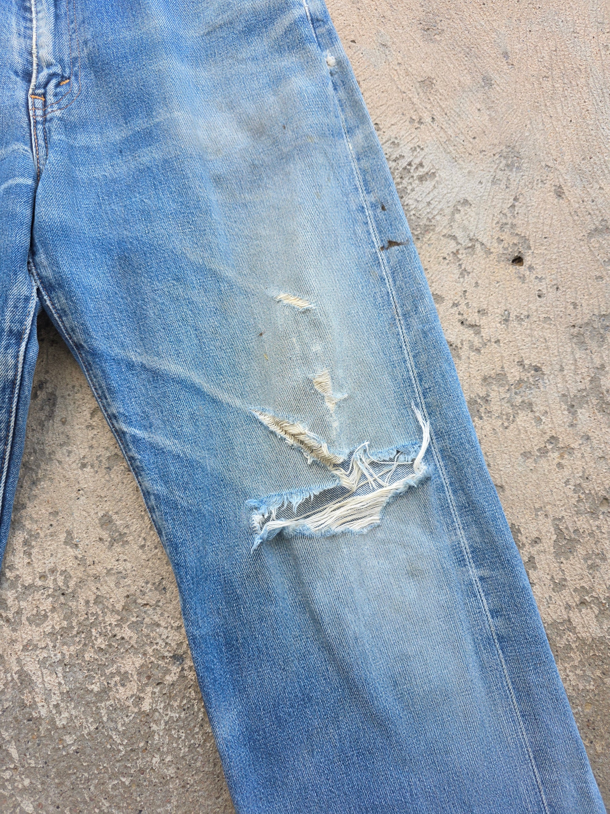 1990s Levis Lvc 504z 31x34 Redline Selvedge