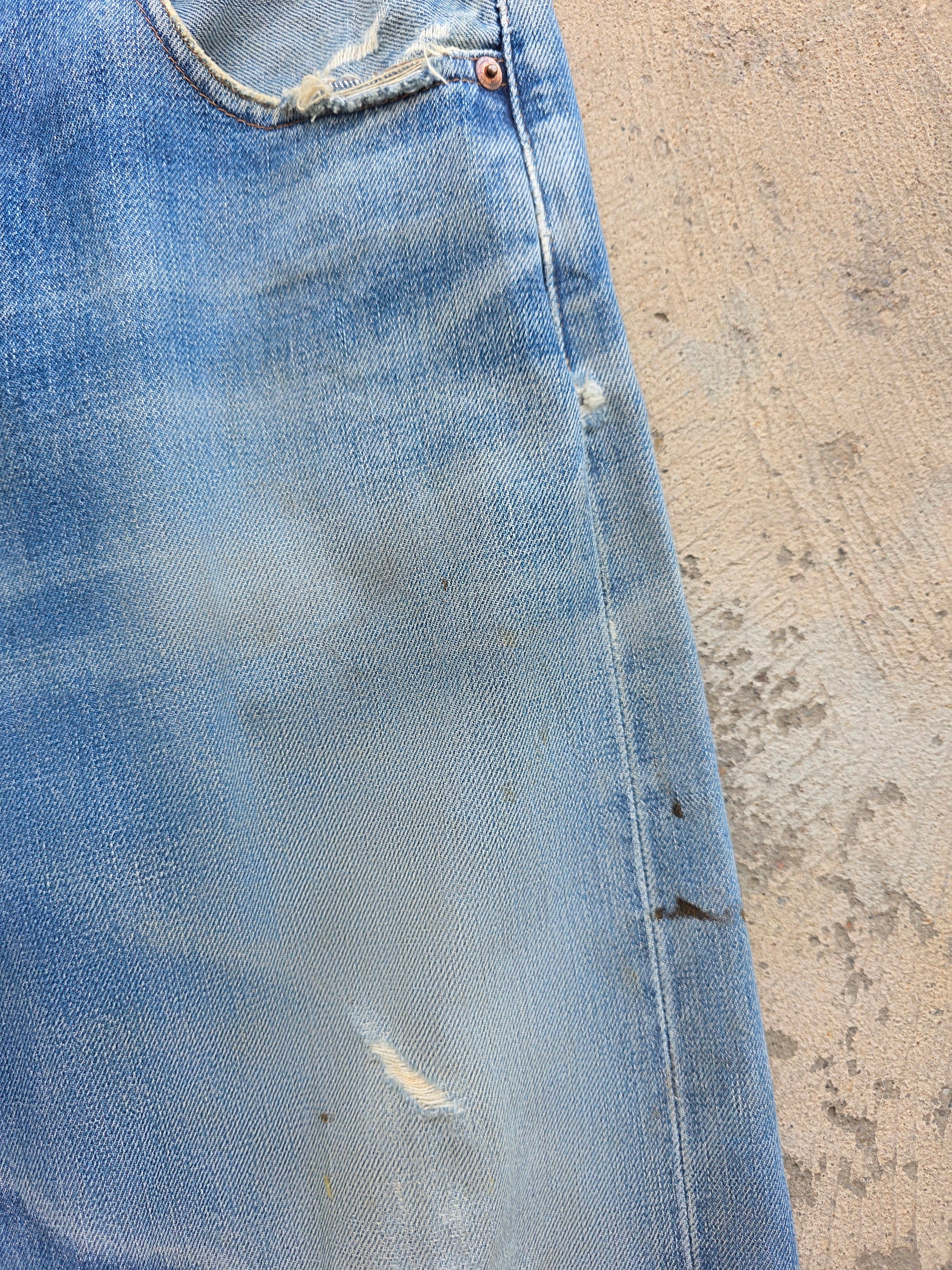 1990s Levis Lvc 504z 31x34 Redline Selvedge
