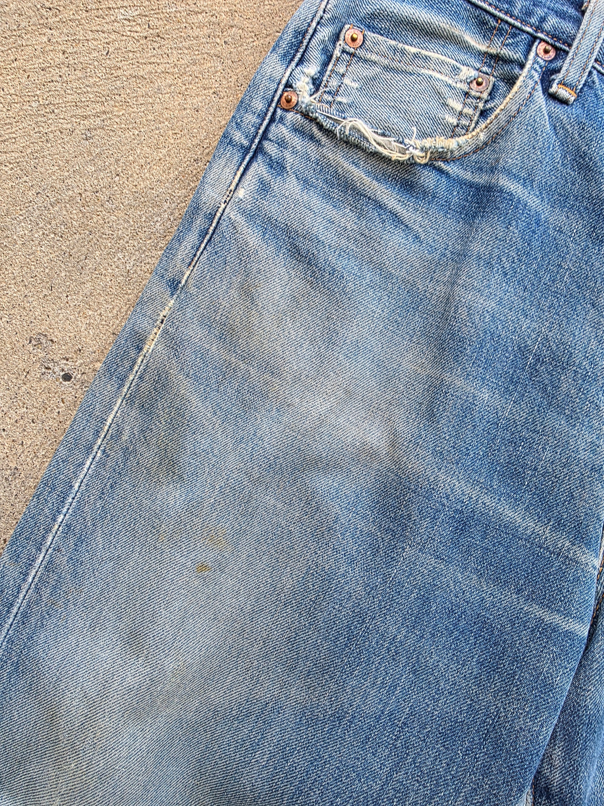 1990s Levis Lvc 504z 31x34 Redline Selvedge