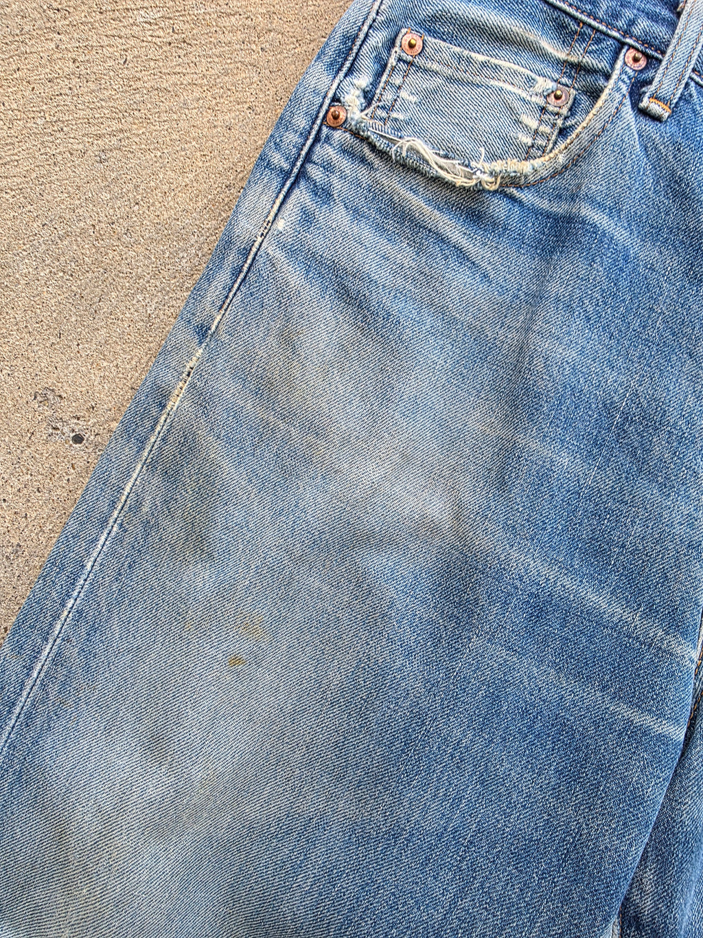 1990s Levis Lvc 504z 31x34 Redline Selvedge
