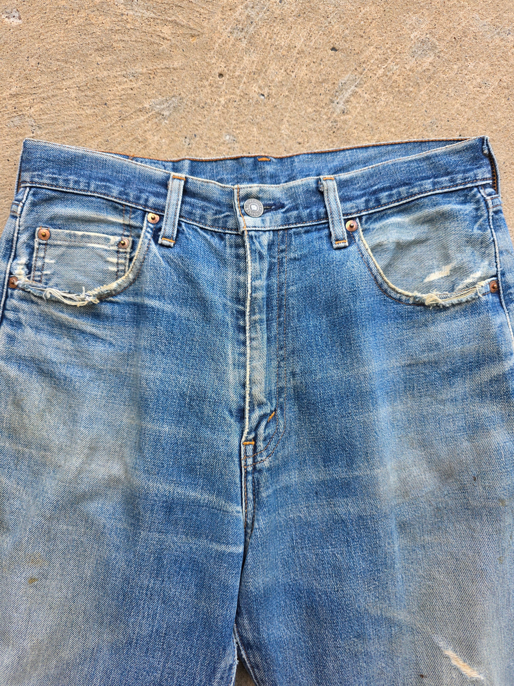 1990s Levis Lvc 504z 31x34 Redline Selvedge