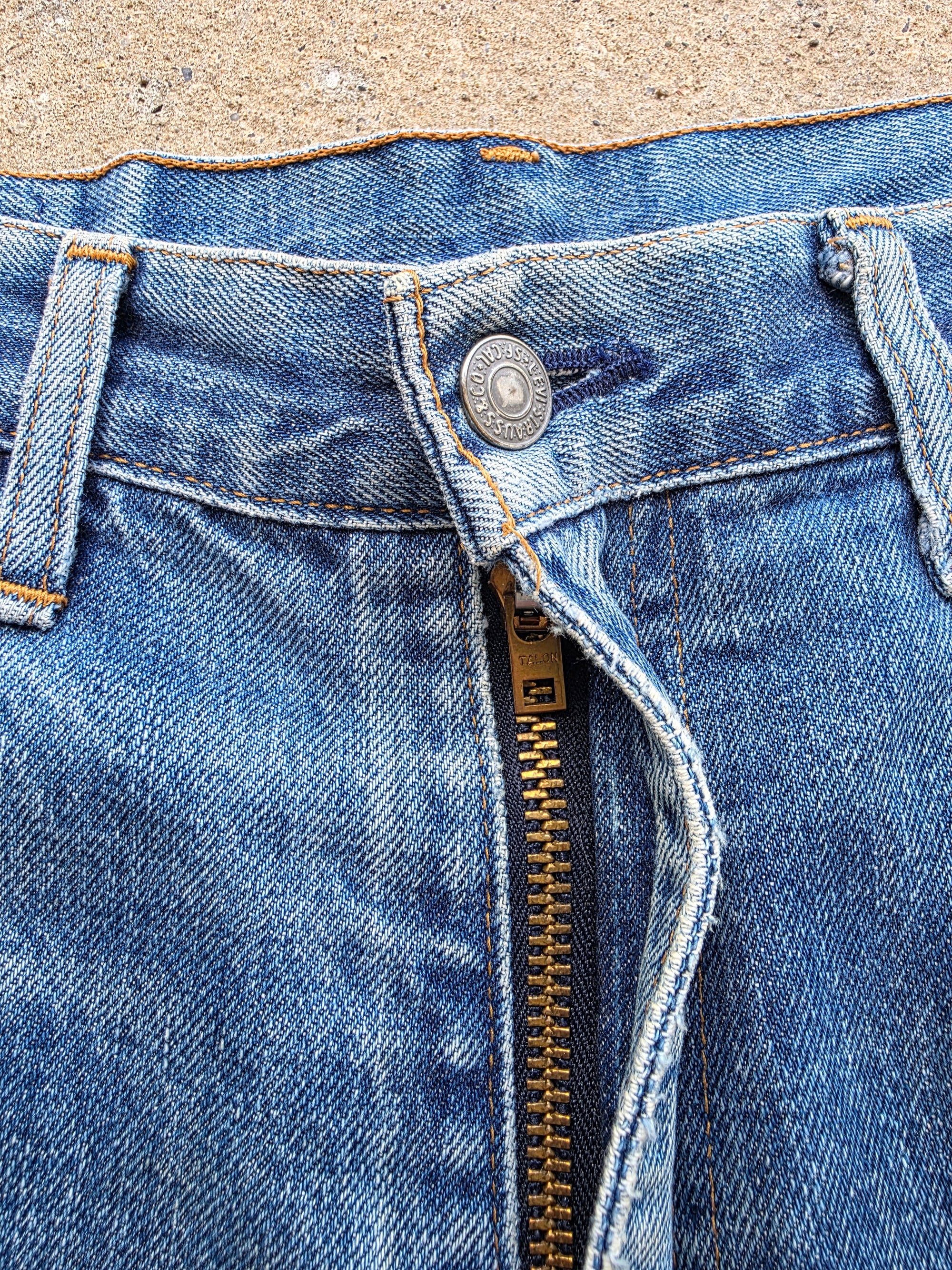 1990s Levis Lvc 504z 31x34 Redline Selvedge