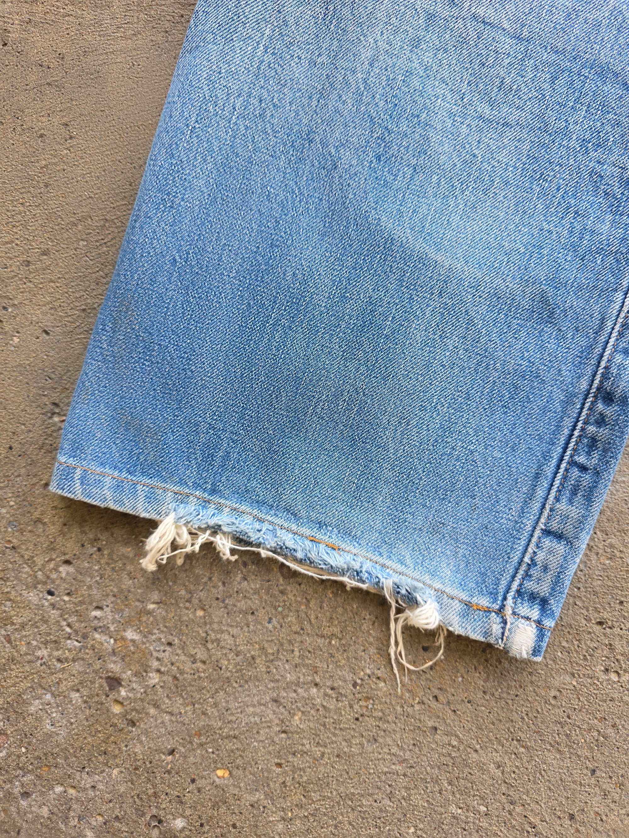 1990s Levis Lvc 504z 31x34 Redline Selvedge