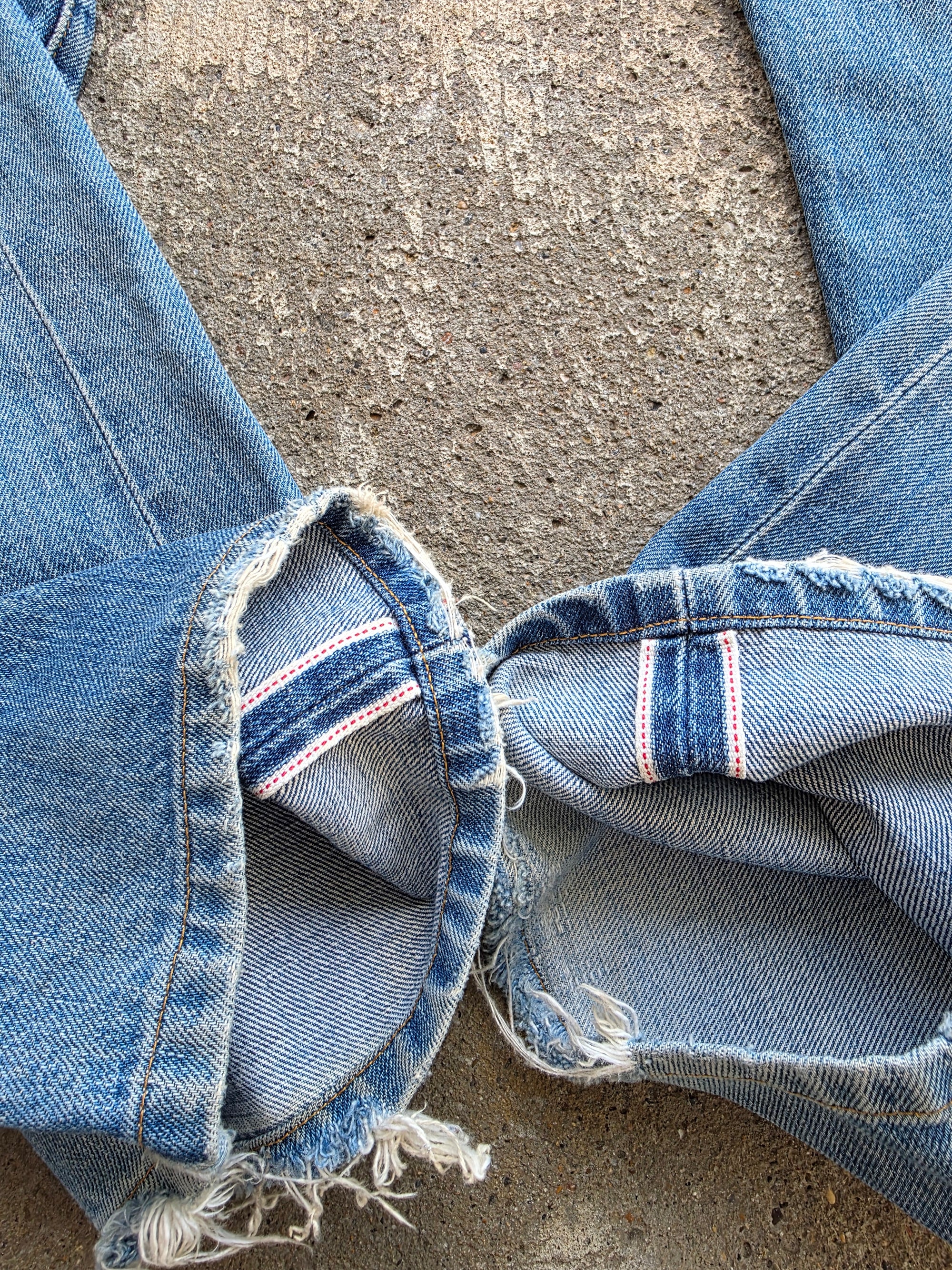 1990s Levis Lvc 504z 31x34 Redline Selvedge
