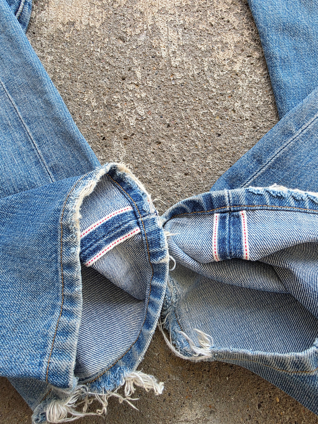 1990s Levis Lvc 504z 31x34 Redline Selvedge