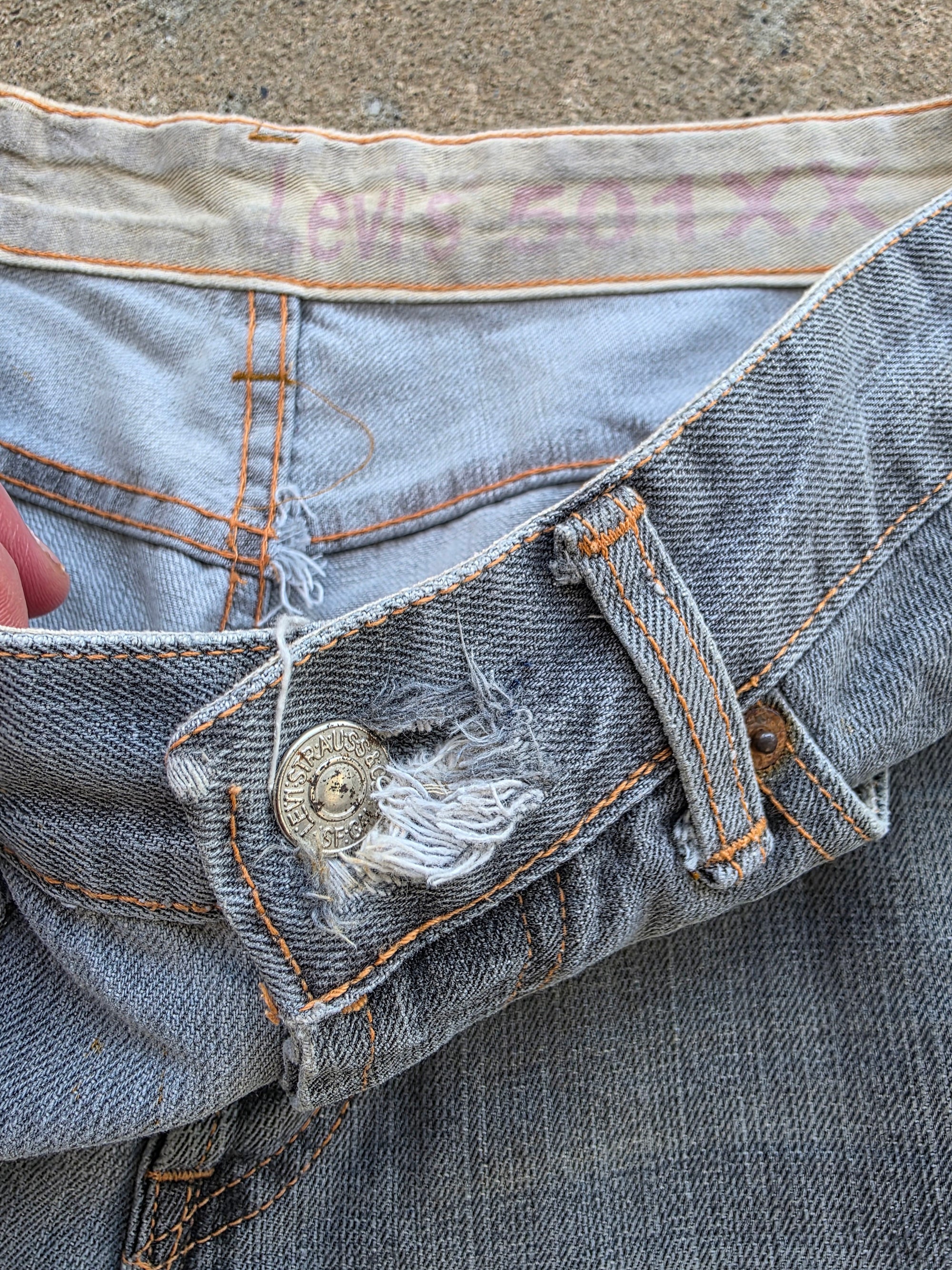 1990s Levis Lvc Redline Selvedge
