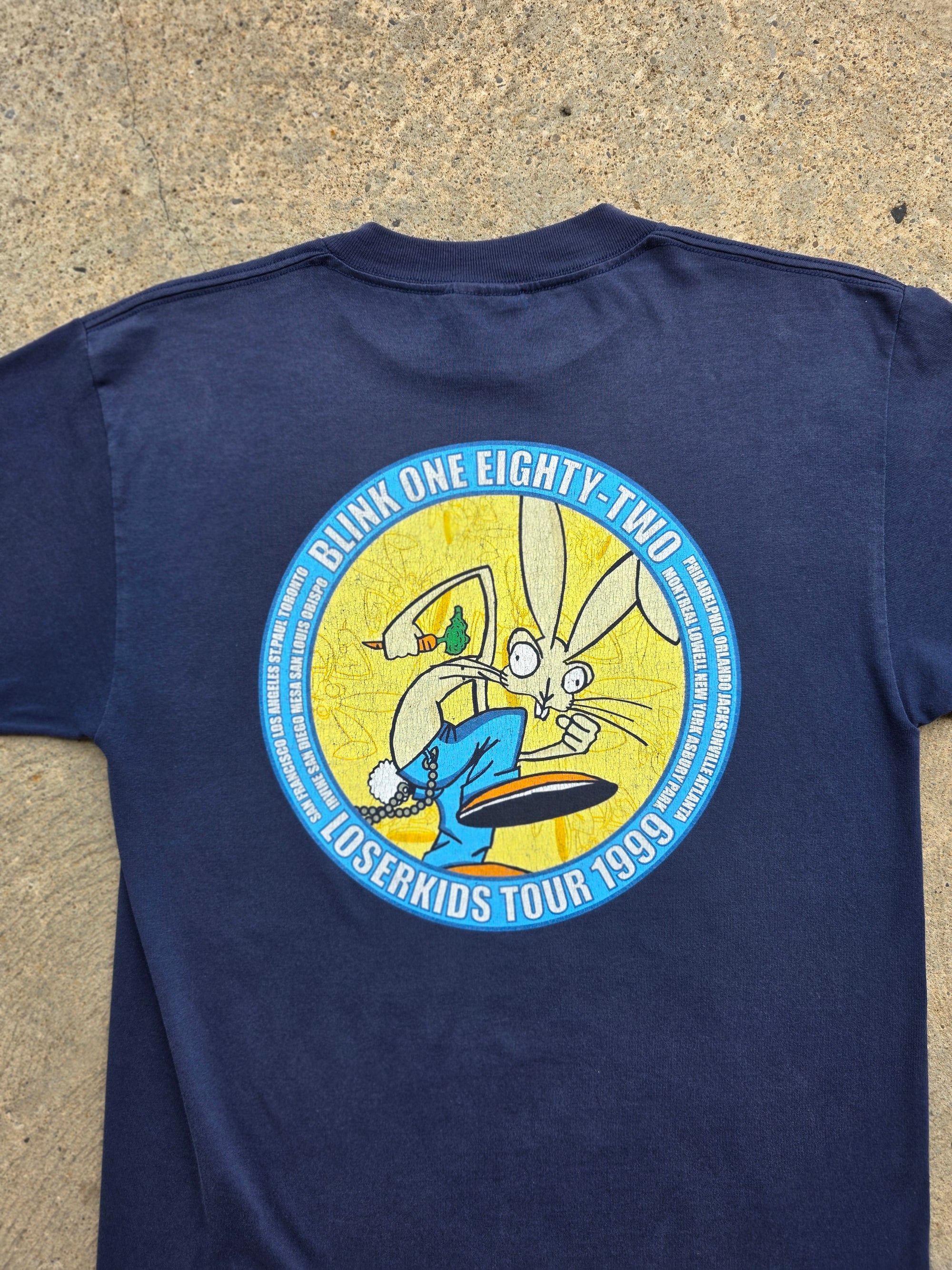 1999 Blink 182 Loserkids Tour Shirt Medium