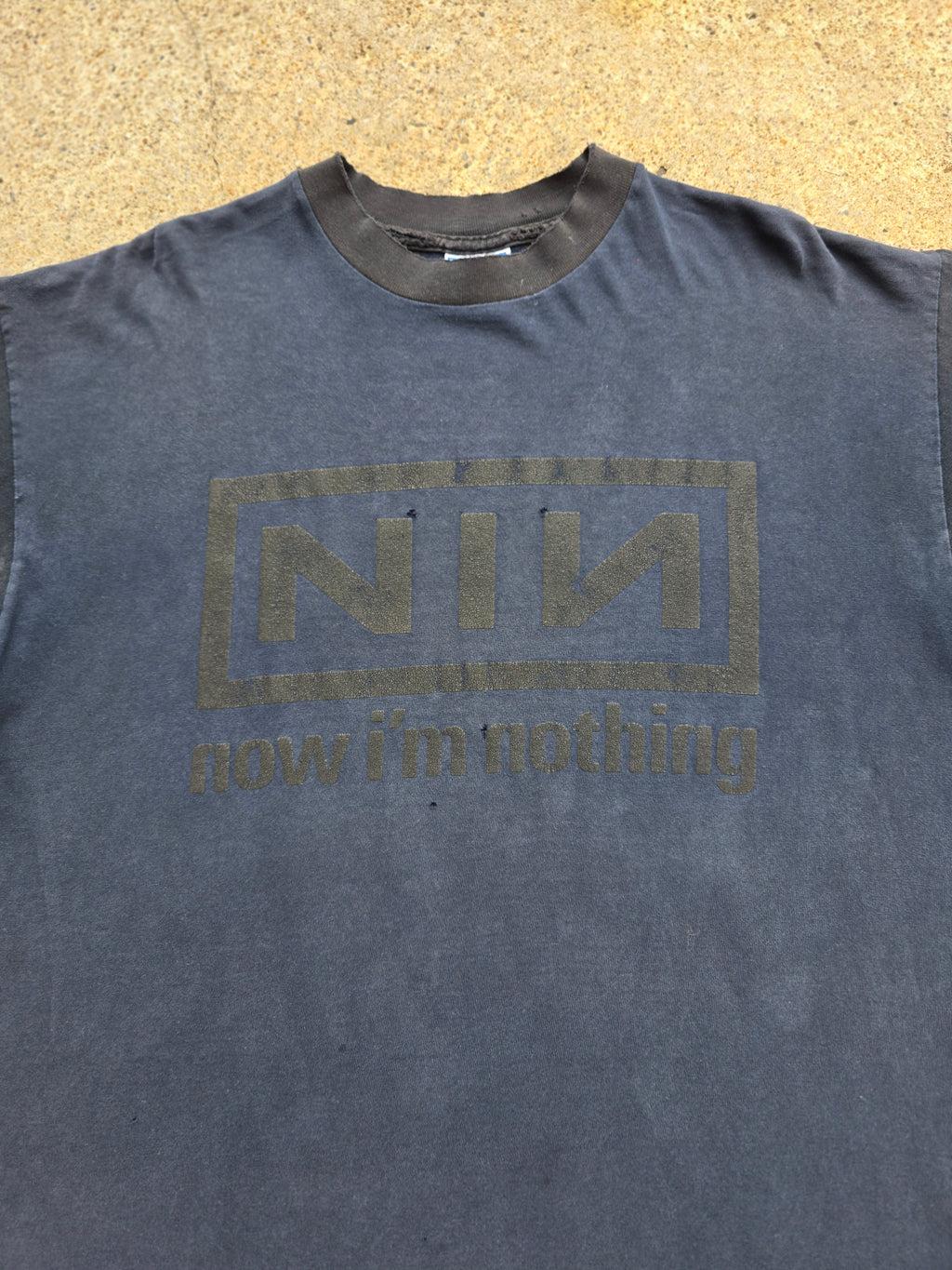 1991 Nine Inch Nails "Now I'm Nothing" Shirt XL