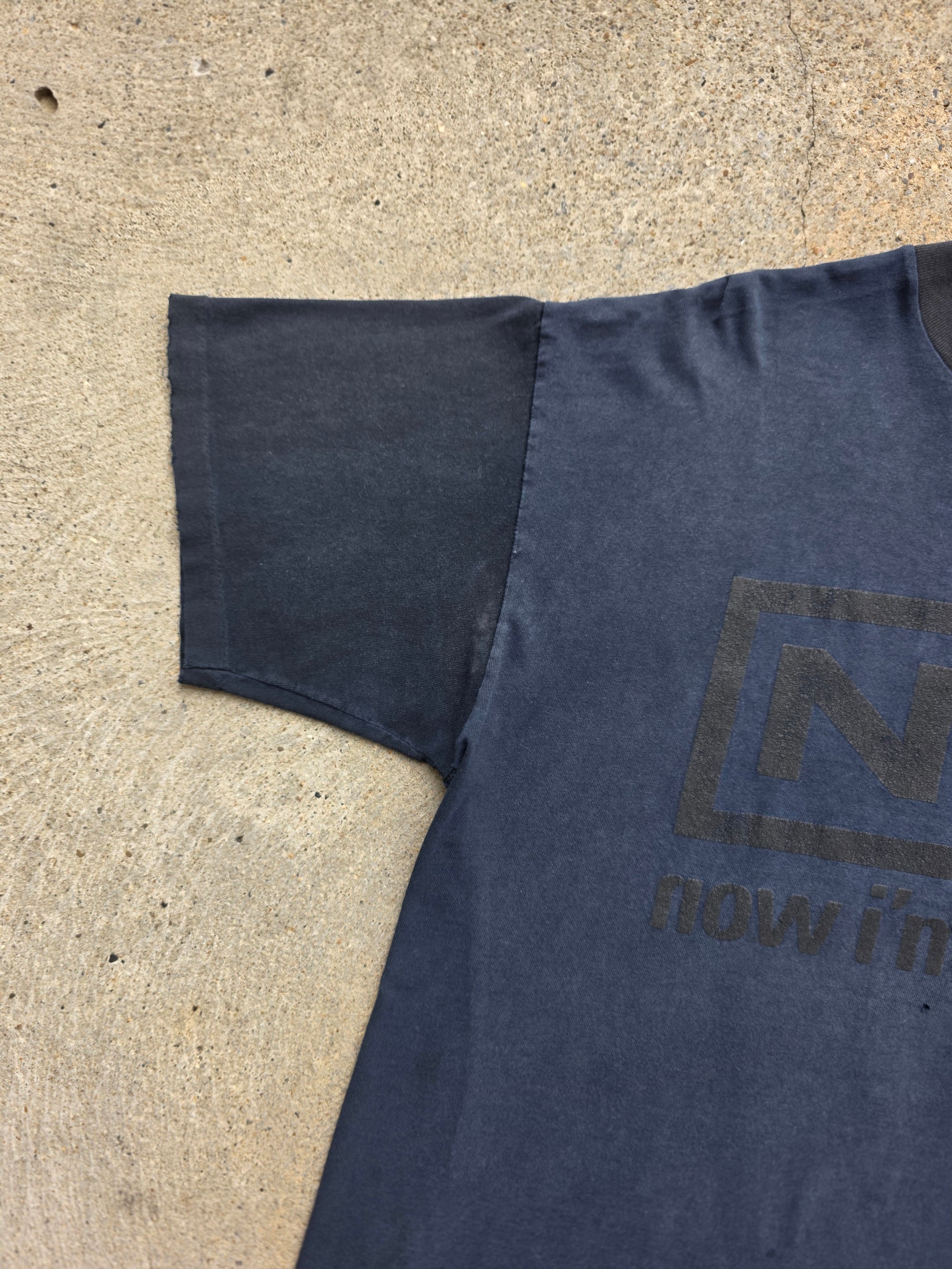1991 Nine Inch Nails "Now I'm Nothing" Shirt XL