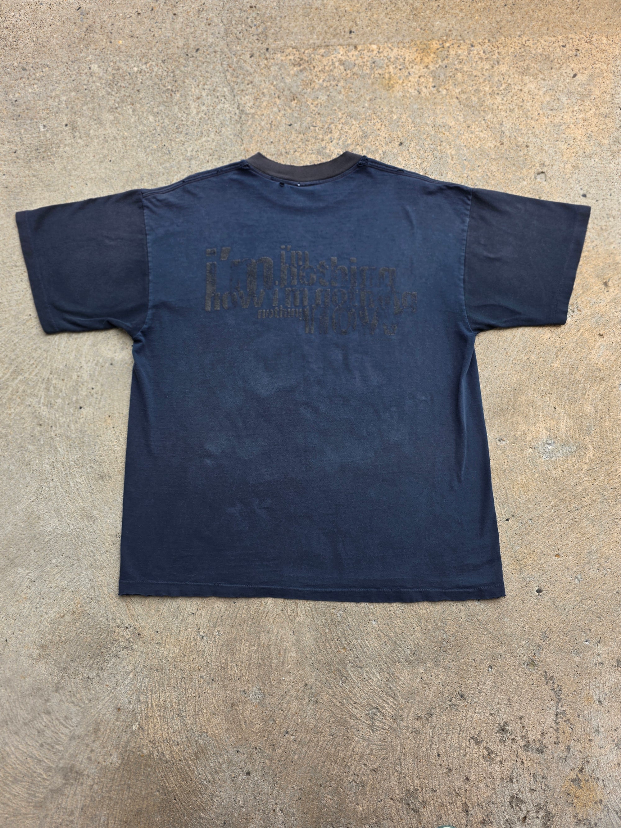 1991 Nine Inch Nails "Now I'm Nothing" Shirt XL