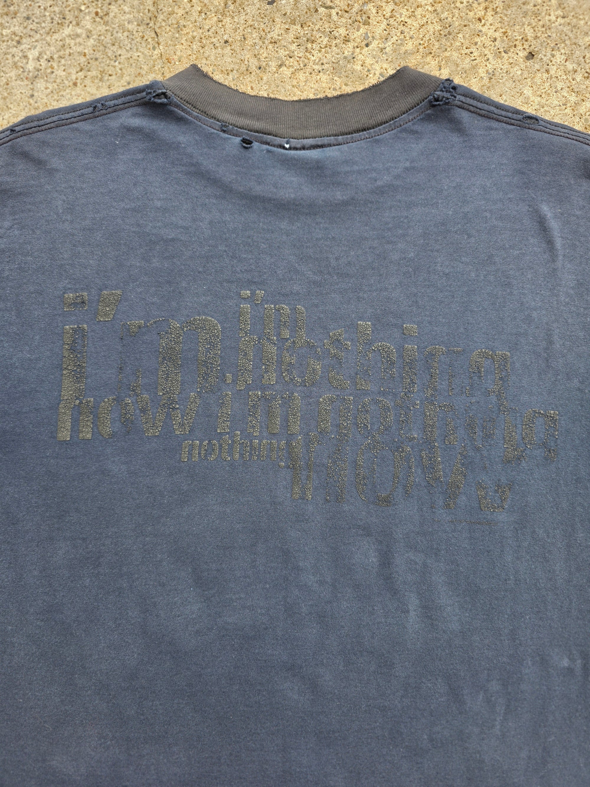 1991 Nine Inch Nails "Now I'm Nothing" Shirt XL