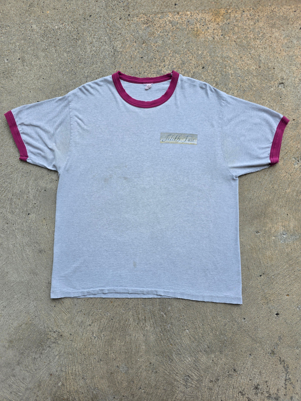 1990s Lilith Fair Ringer Shirt XL