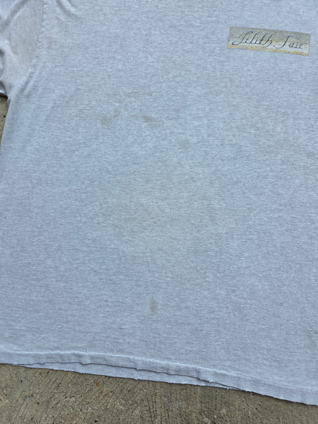 1990s Lilith Fair Ringer Shirt XL