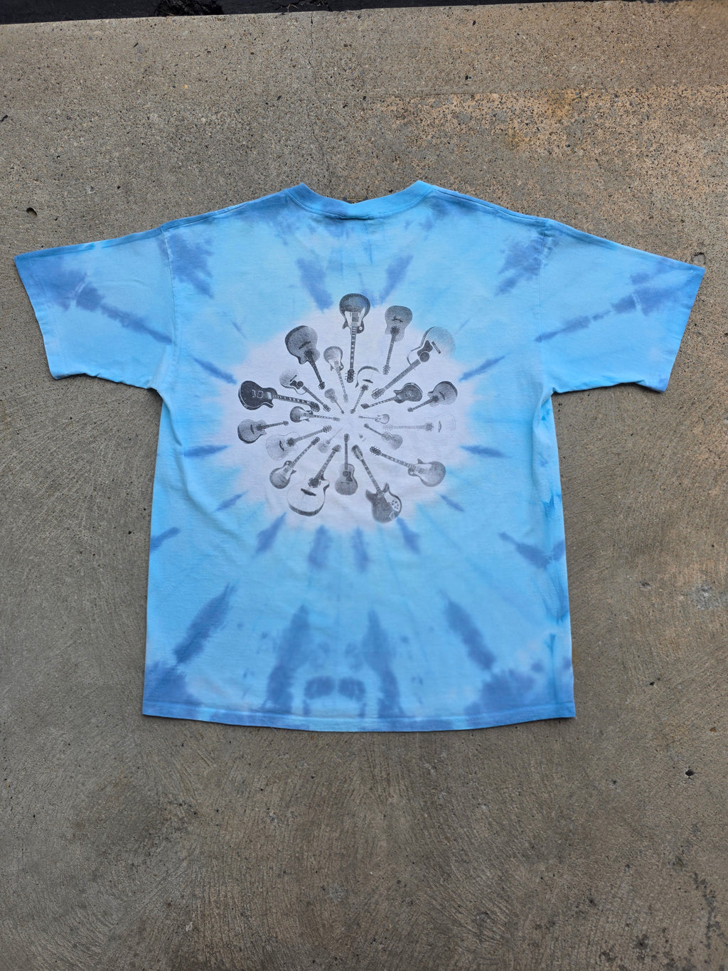 1989 Woodstock Mike Dubois Art Shirt XL