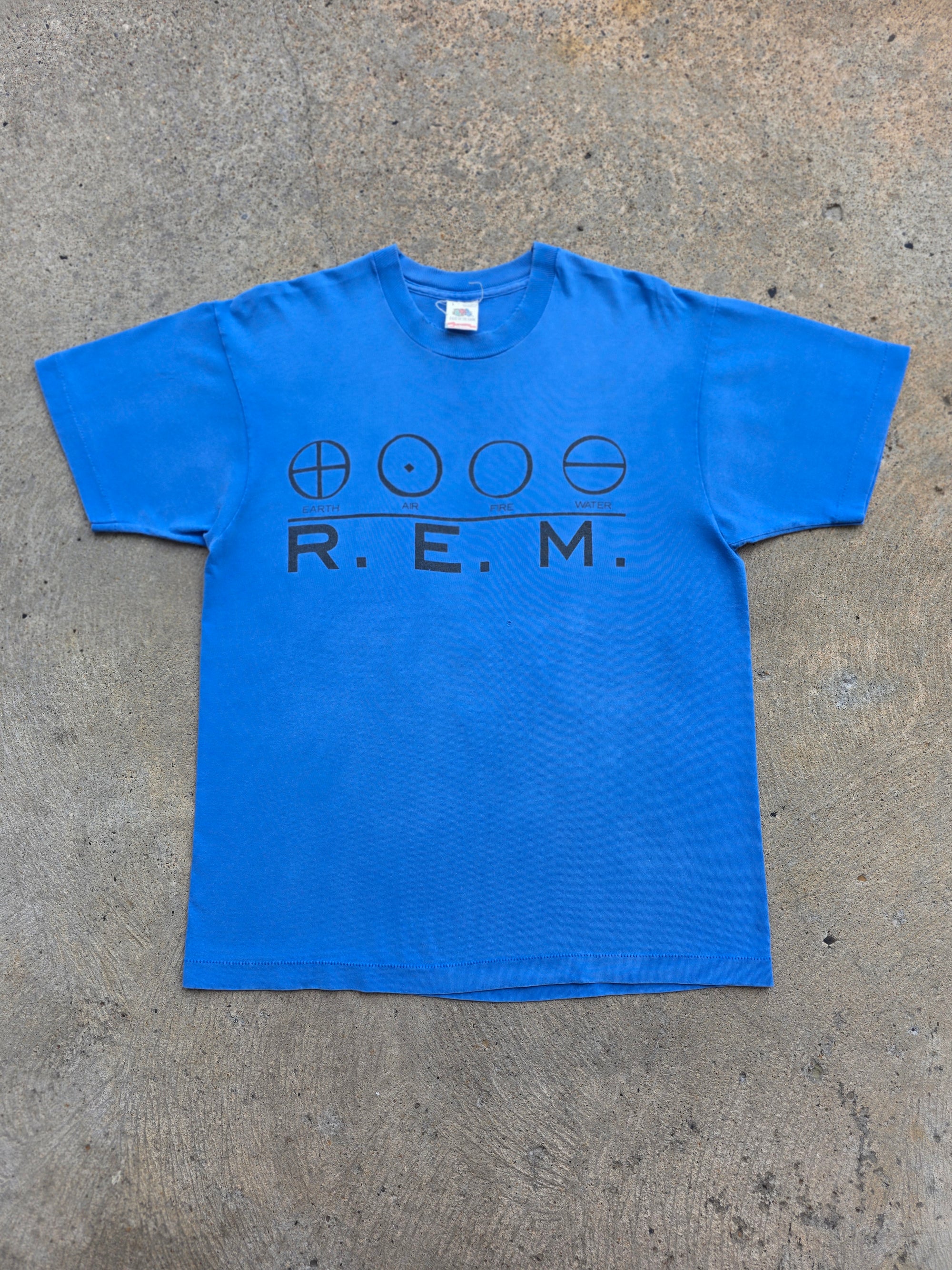 1980s R.E.M Metal Shirt Large